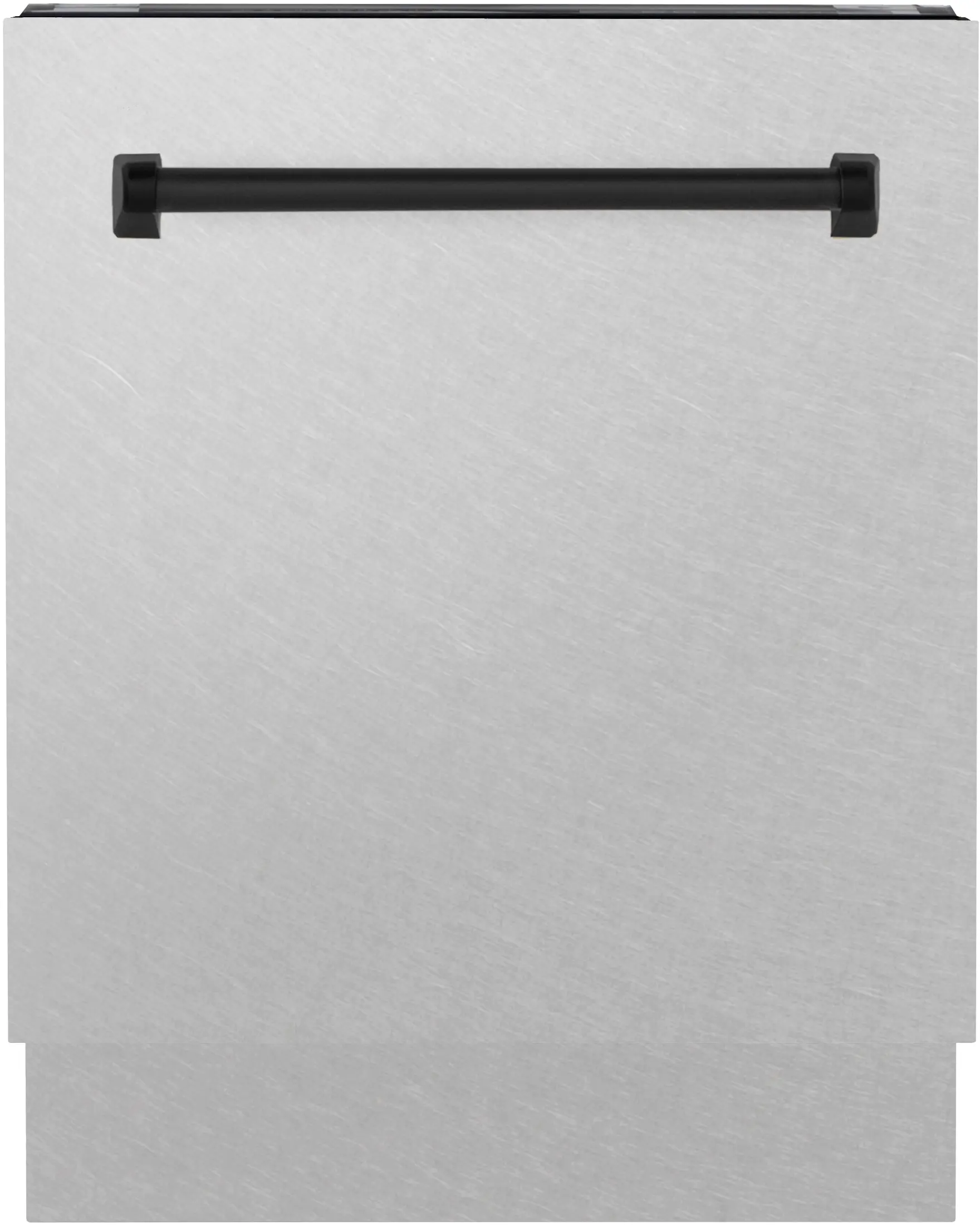 Zline DWVZSN24MB Durasnow Stainless Steel With Matte Black Handle, ...