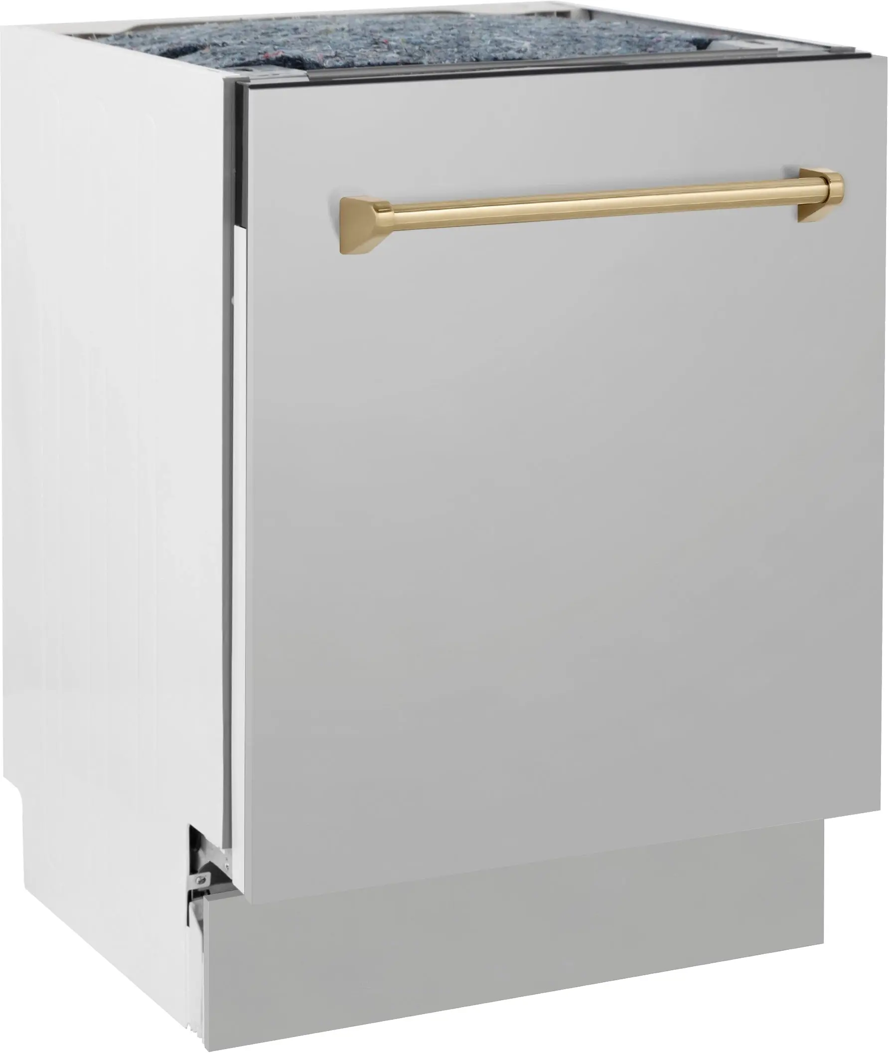 Zline DWVZ30424MB Stainless Steel With Matte Black Handle, 51dba