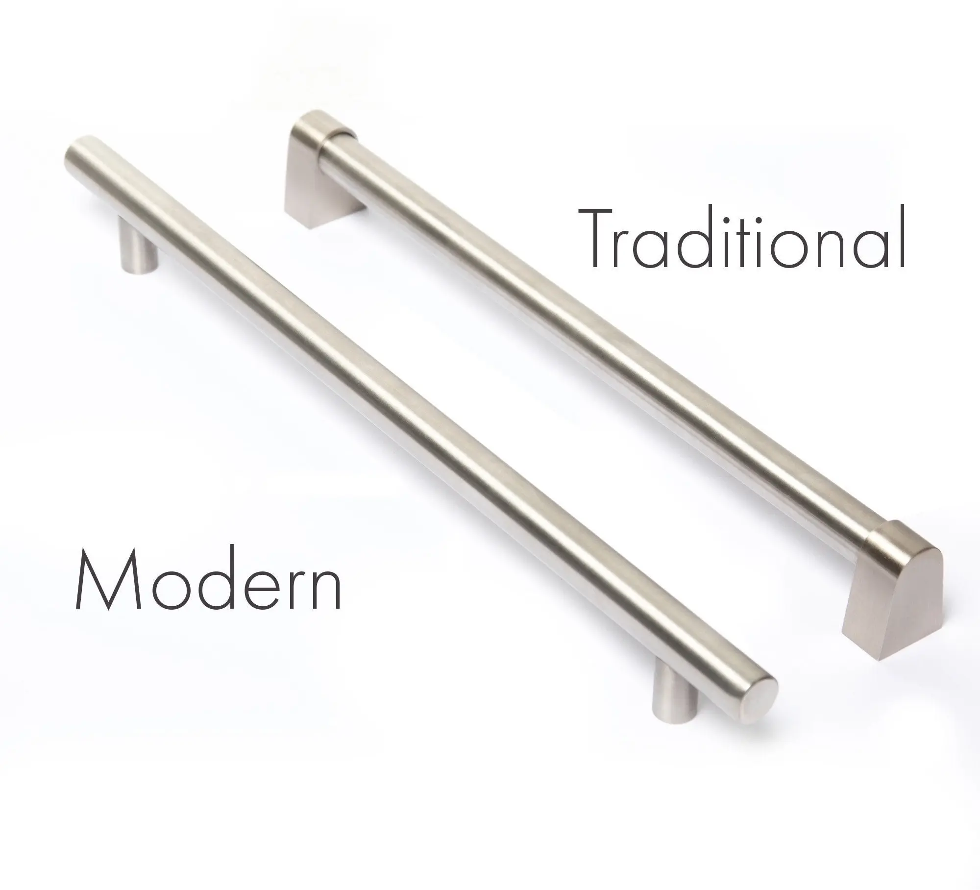 Zline DWUFH24 Unfinished Wood, Modern Style Handle