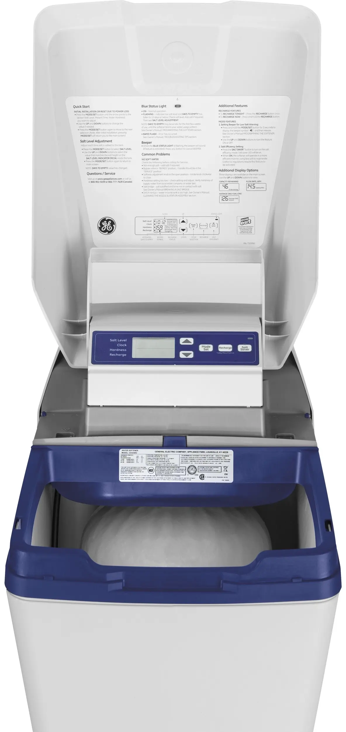 GE GXMH31H White