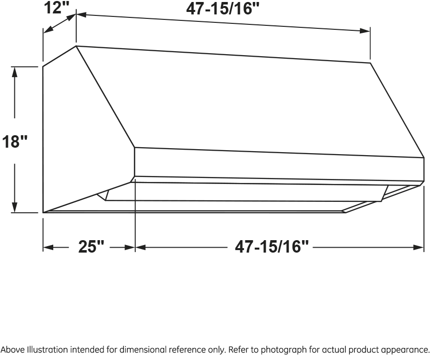 GE UVW9484SPSS Stainless steel