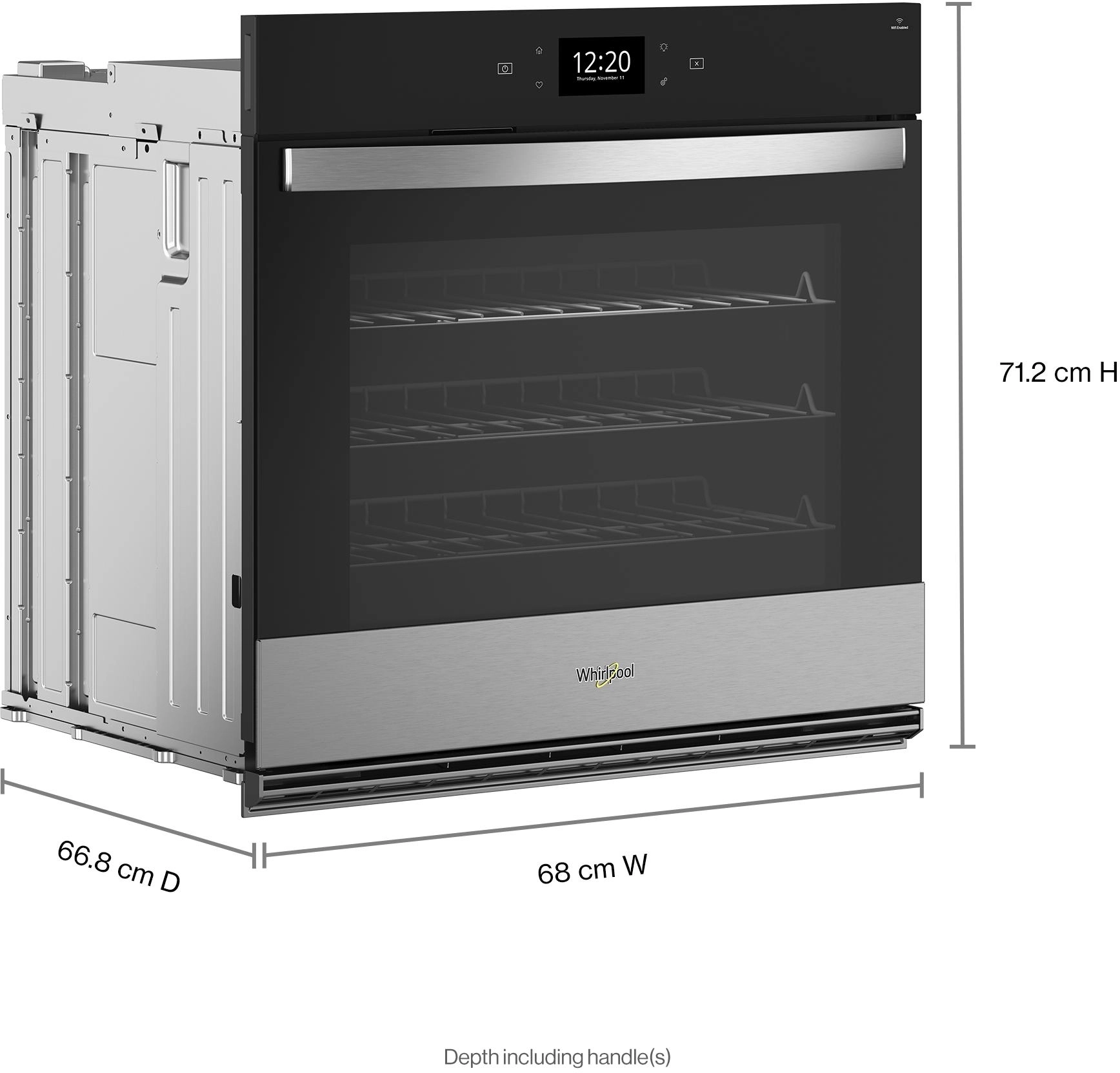 Whirlpool WOES7027PZ Fingerprint-Resistant Stainless Steel