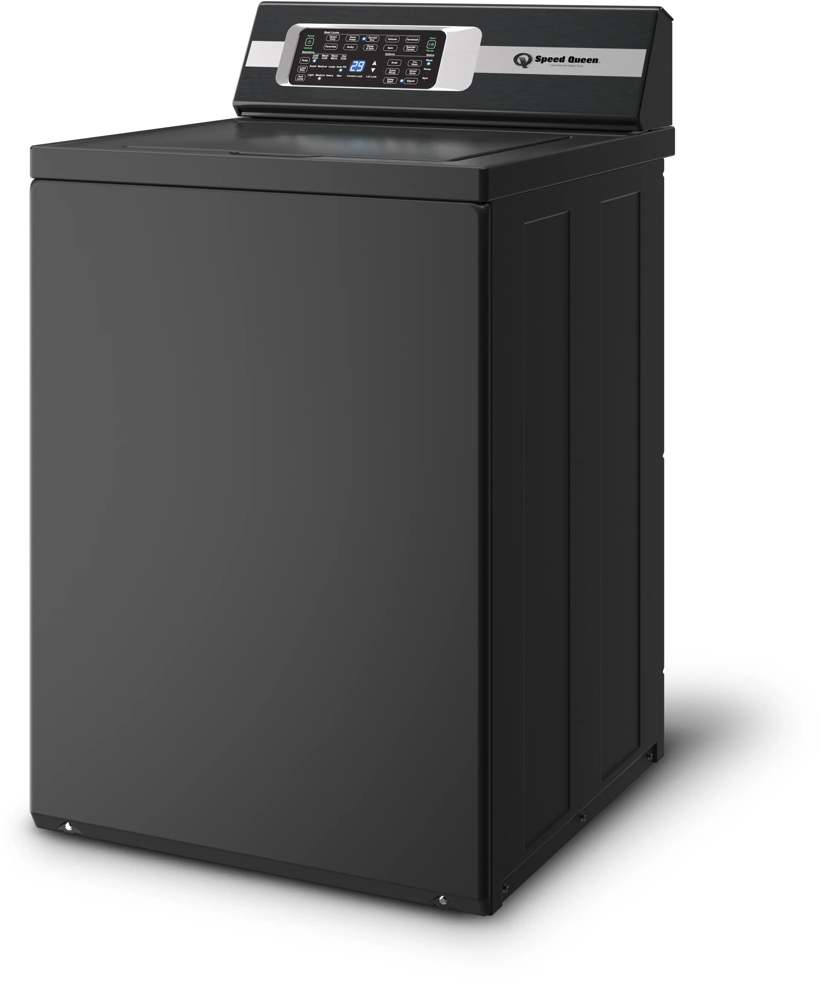 Speed Queen TR7003BN 26 Inch Top Load Washer Matte Black