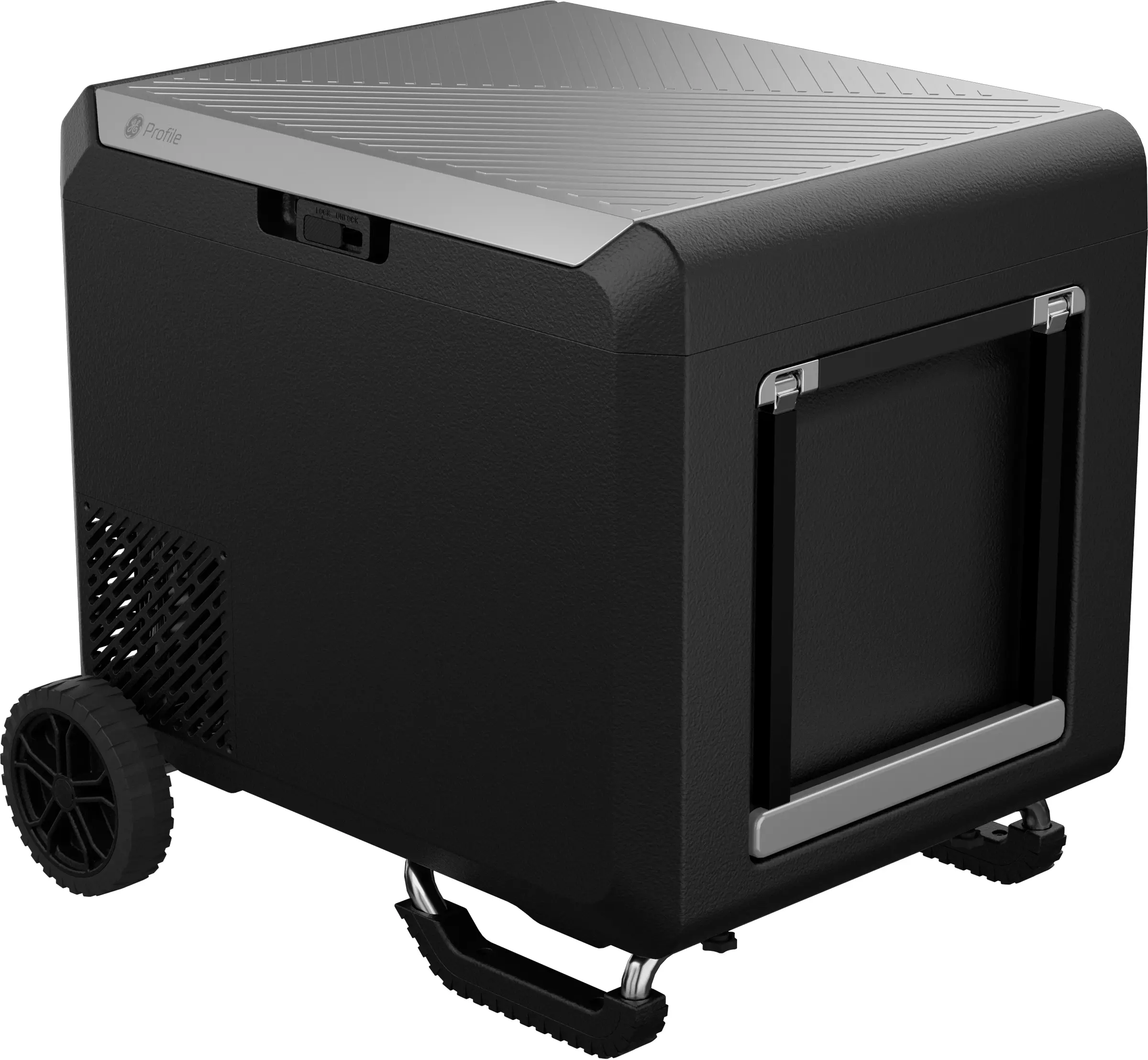 GE PRV02ATTBB Black