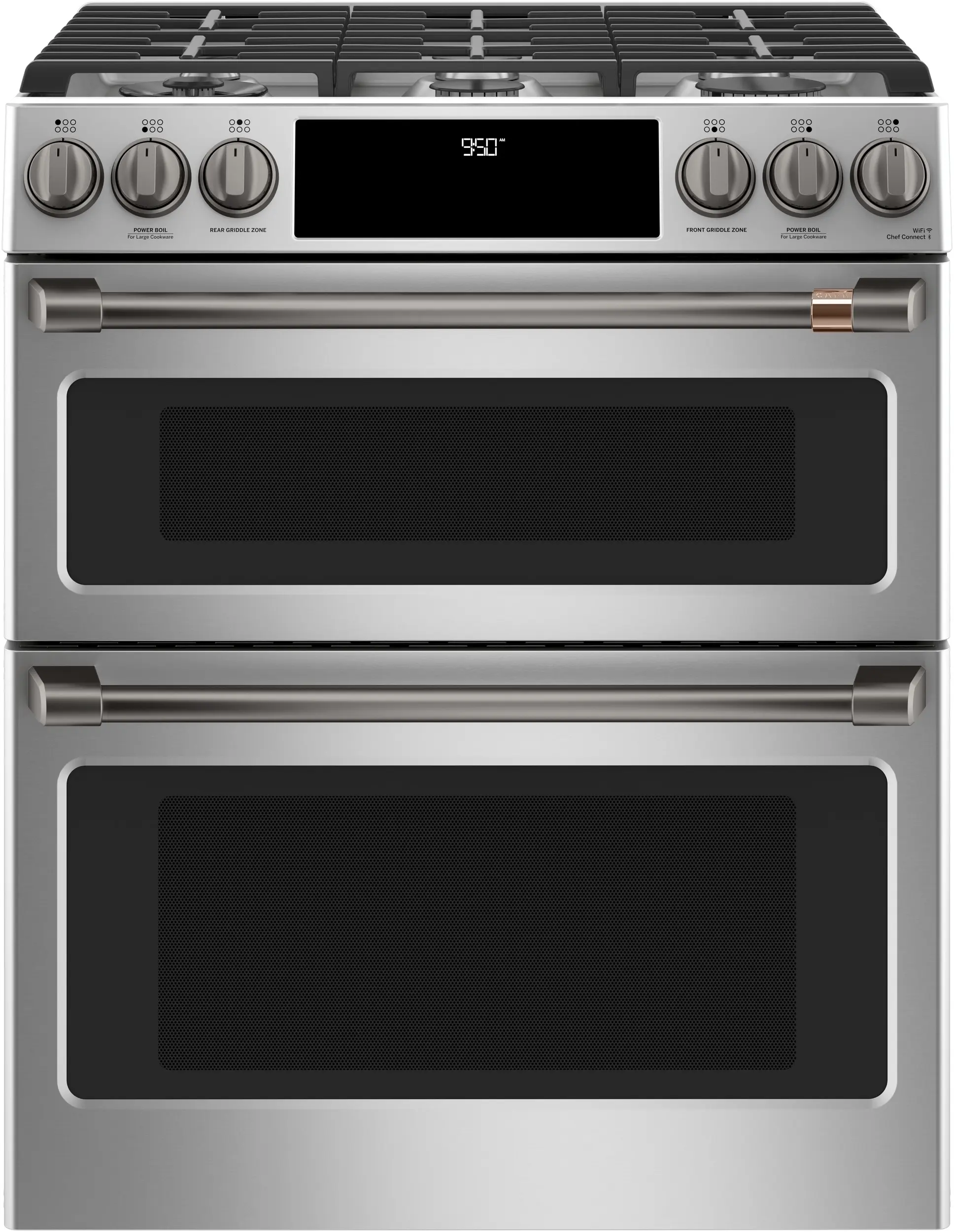 Cafe C2S950P2MS1 30 Inch Slide-In Dual Fuel Smart Range Stainless