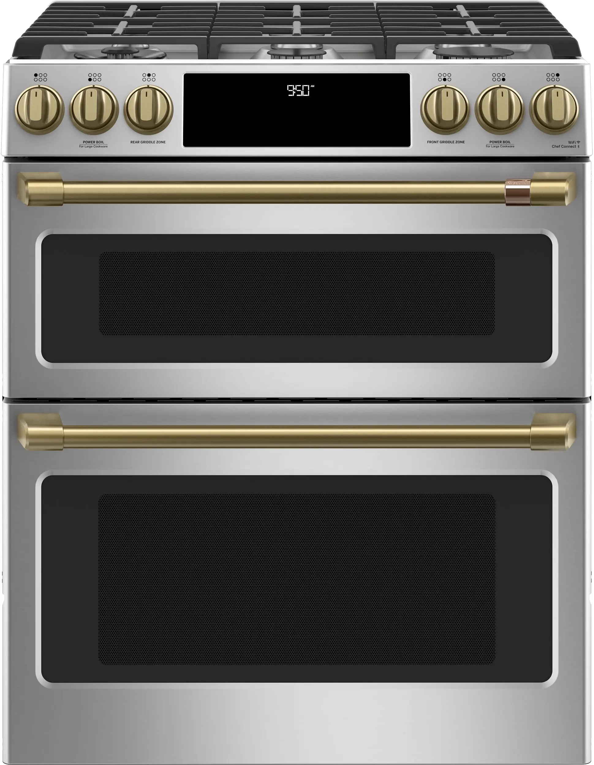Cafe C2S950P2MS1 30 Inch Slide-In Dual Fuel Smart Range Stainless