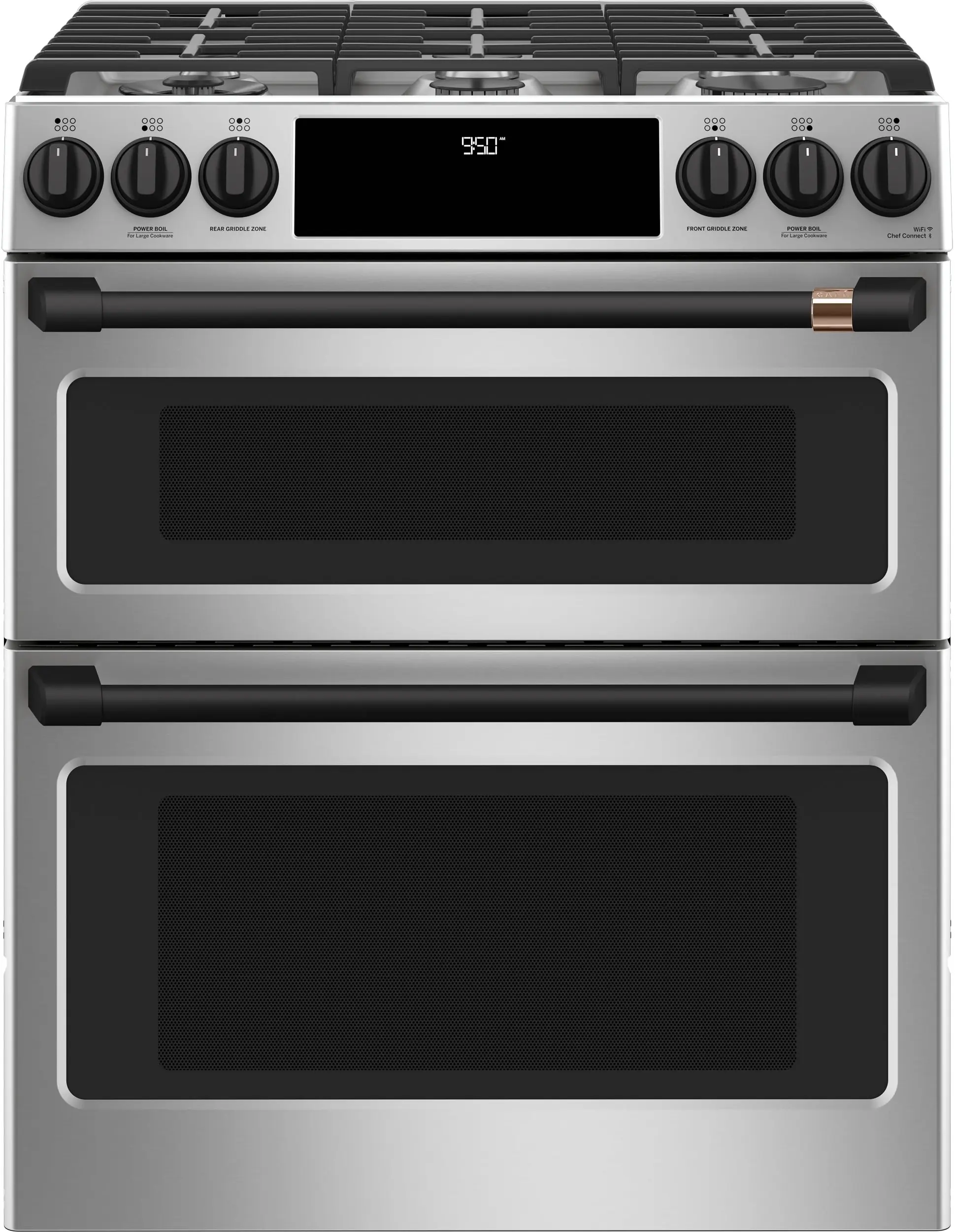 Cafe C2S950P2MS1 30 Inch Slide-In Dual Fuel Smart Range Stainless