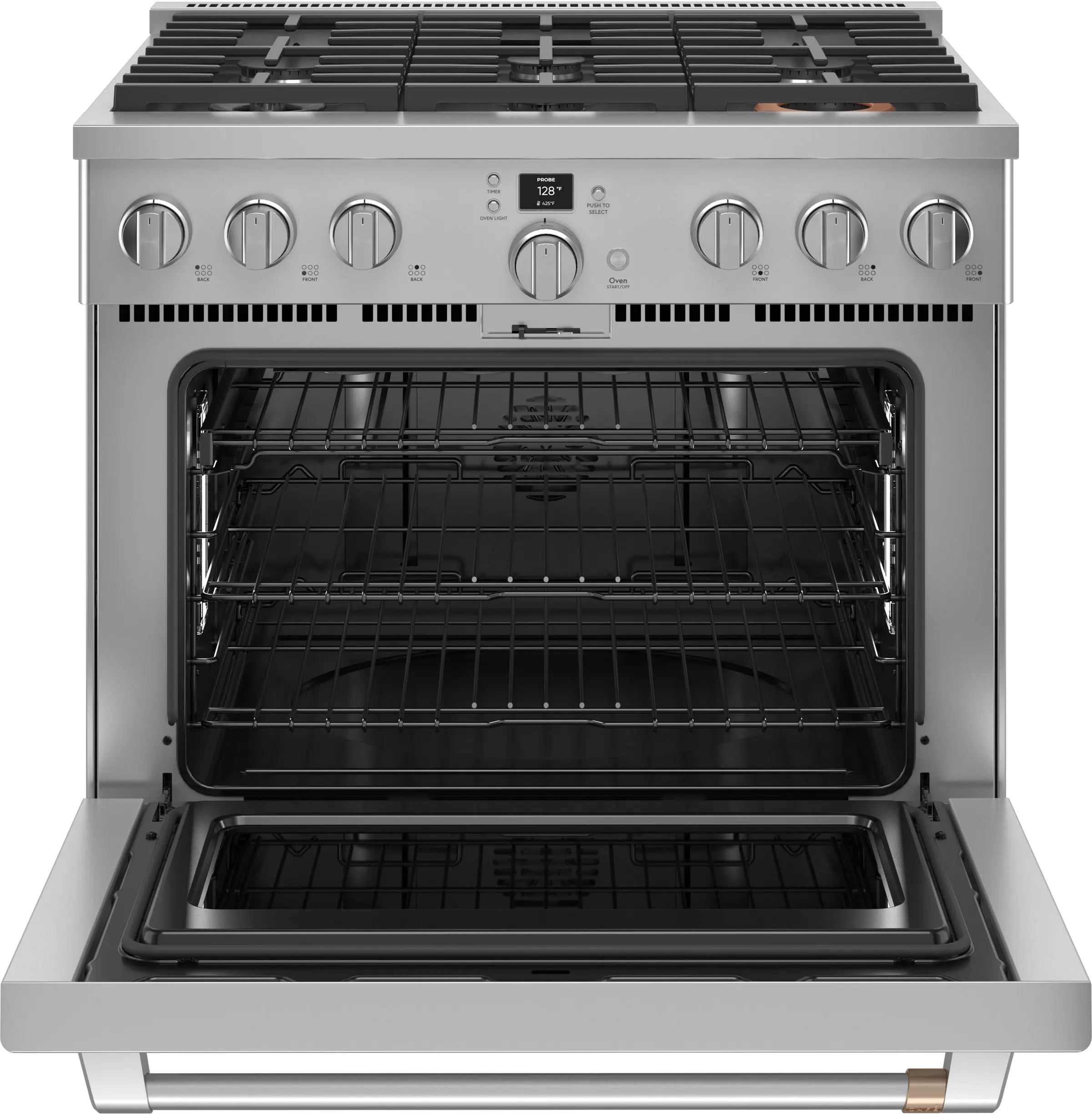 Fuel Dual ft. cu. 5.75 in. 36 Cafe Egoelife 加湿器 SCK-36 Range Self-Cleaning with 加湿器