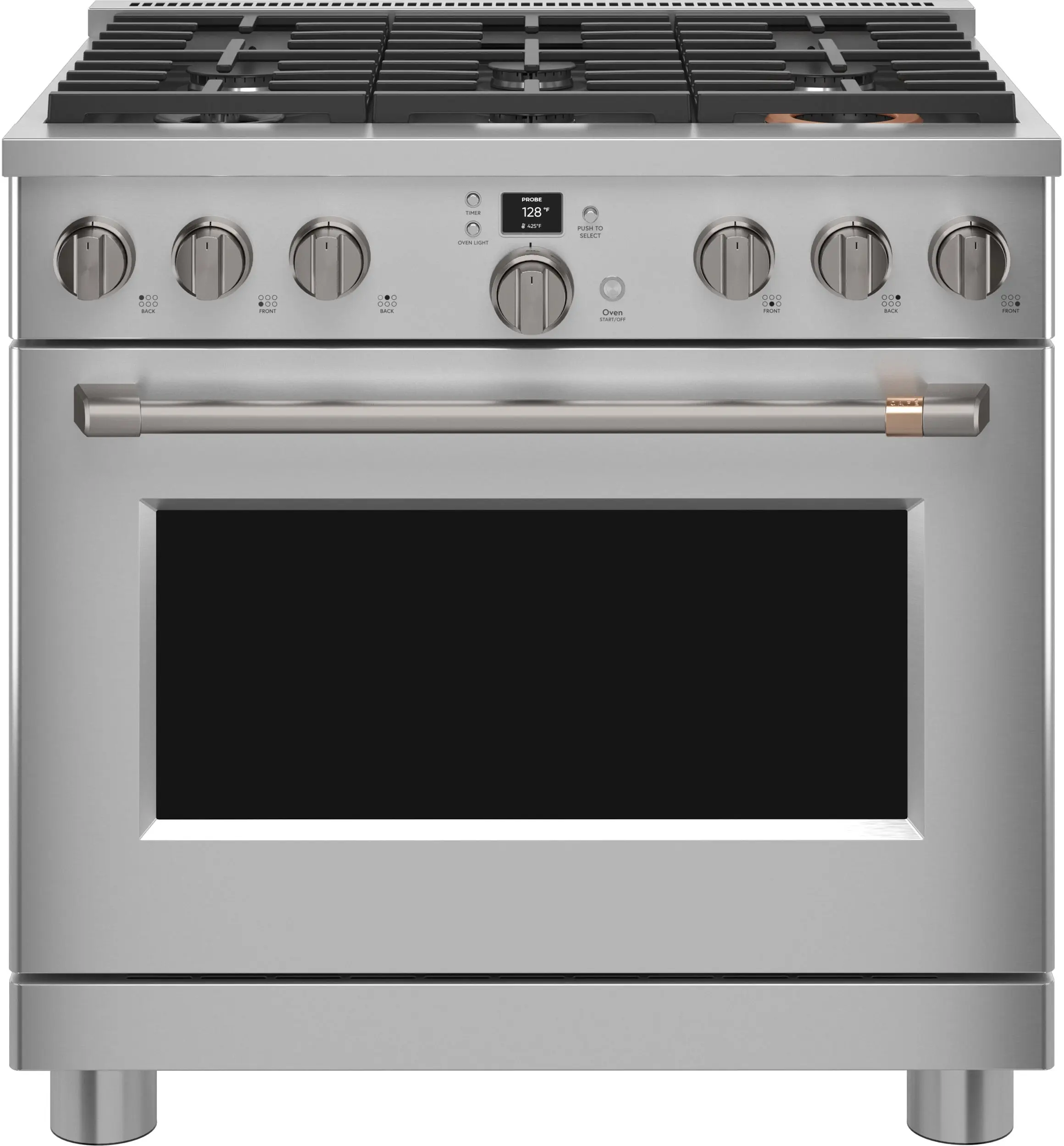 Cafe C2Y366P2TS1 36 Inch Smart Dual Fuel Professional Range