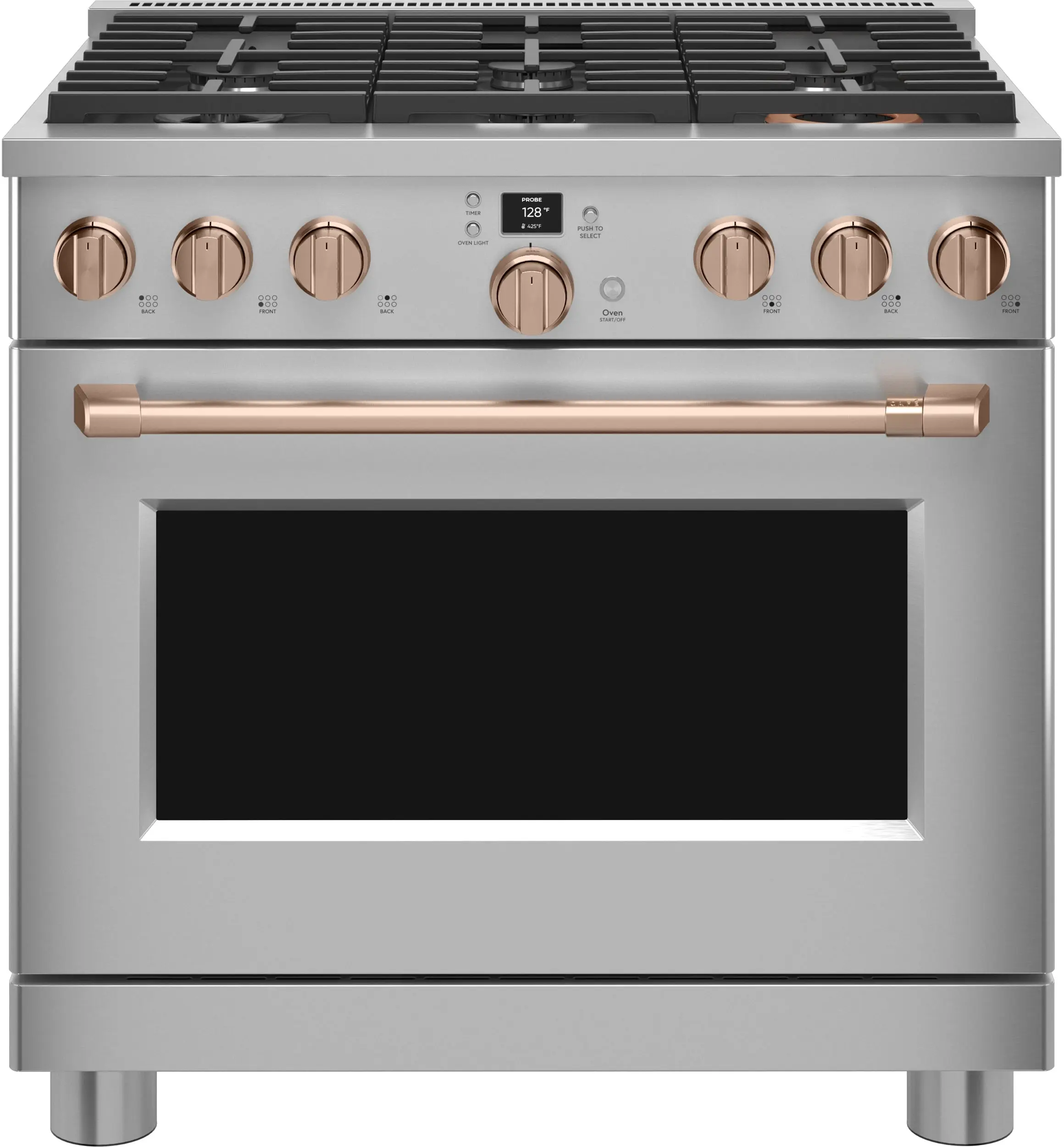 Cafe C2Y366P2TS1 36 Inch Smart Dual Fuel Professional Range