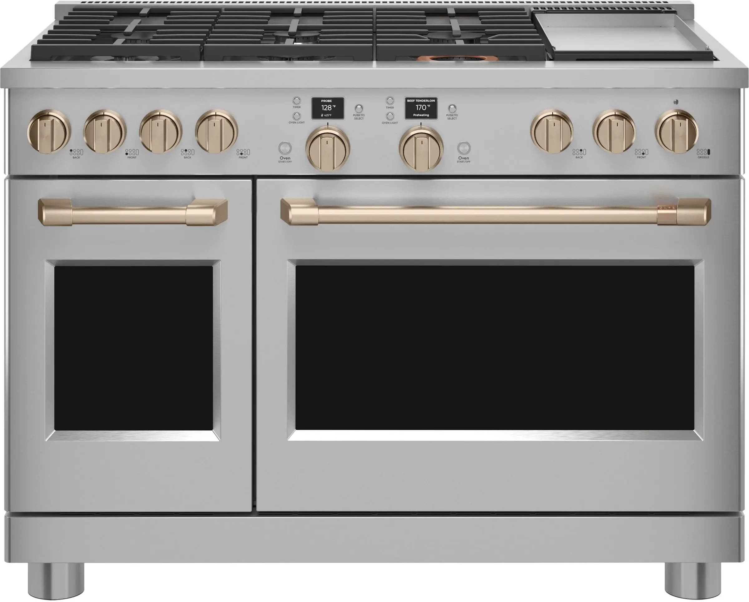 Cafe C2Y486P2TS1 48 Inch Smart Professional Dual Fuel Range