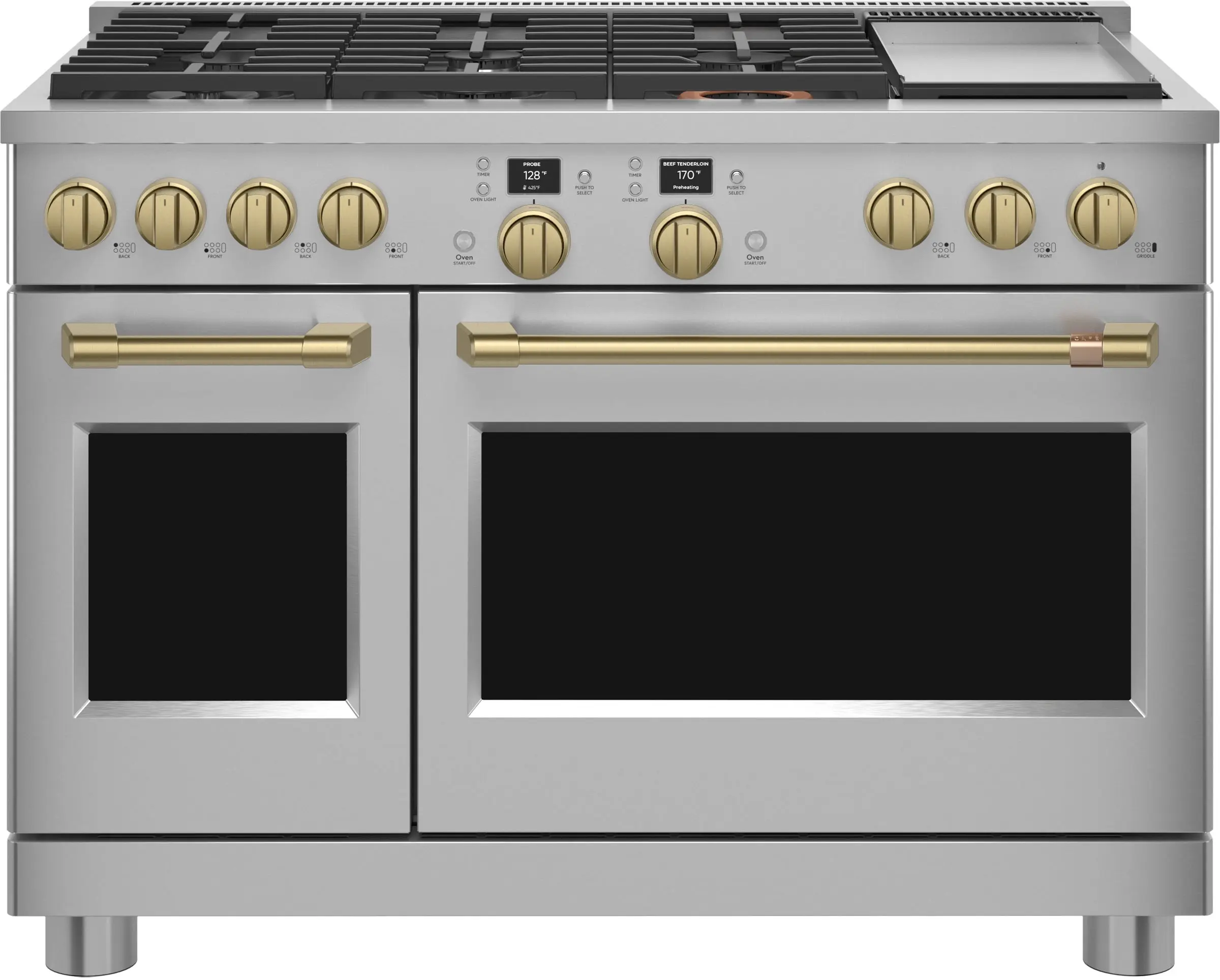 Cafe C2Y486P2TS1 48 Inch Smart Professional Dual Fuel Range