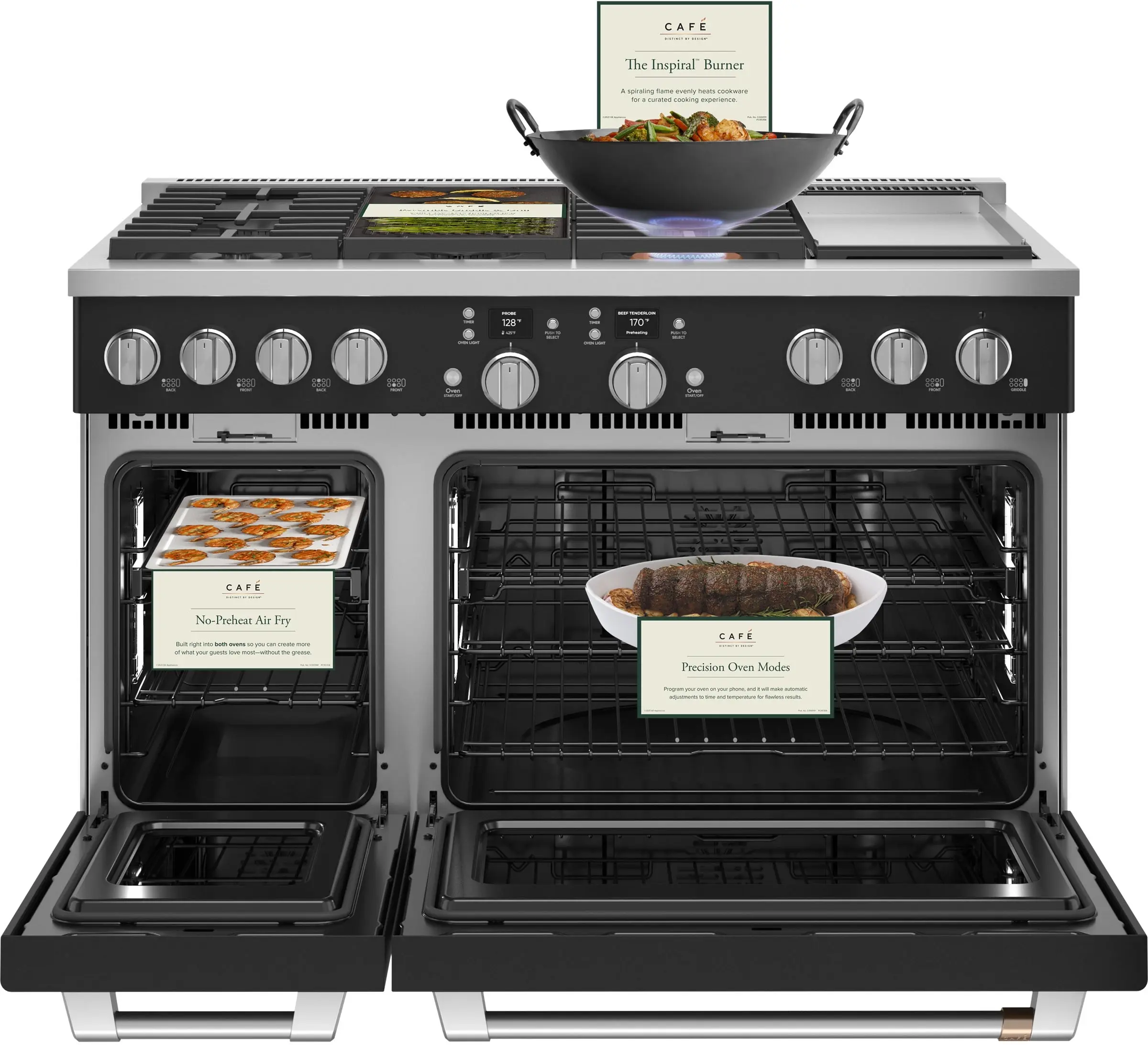 Cafe C2Y486P3TD1 Matte Black