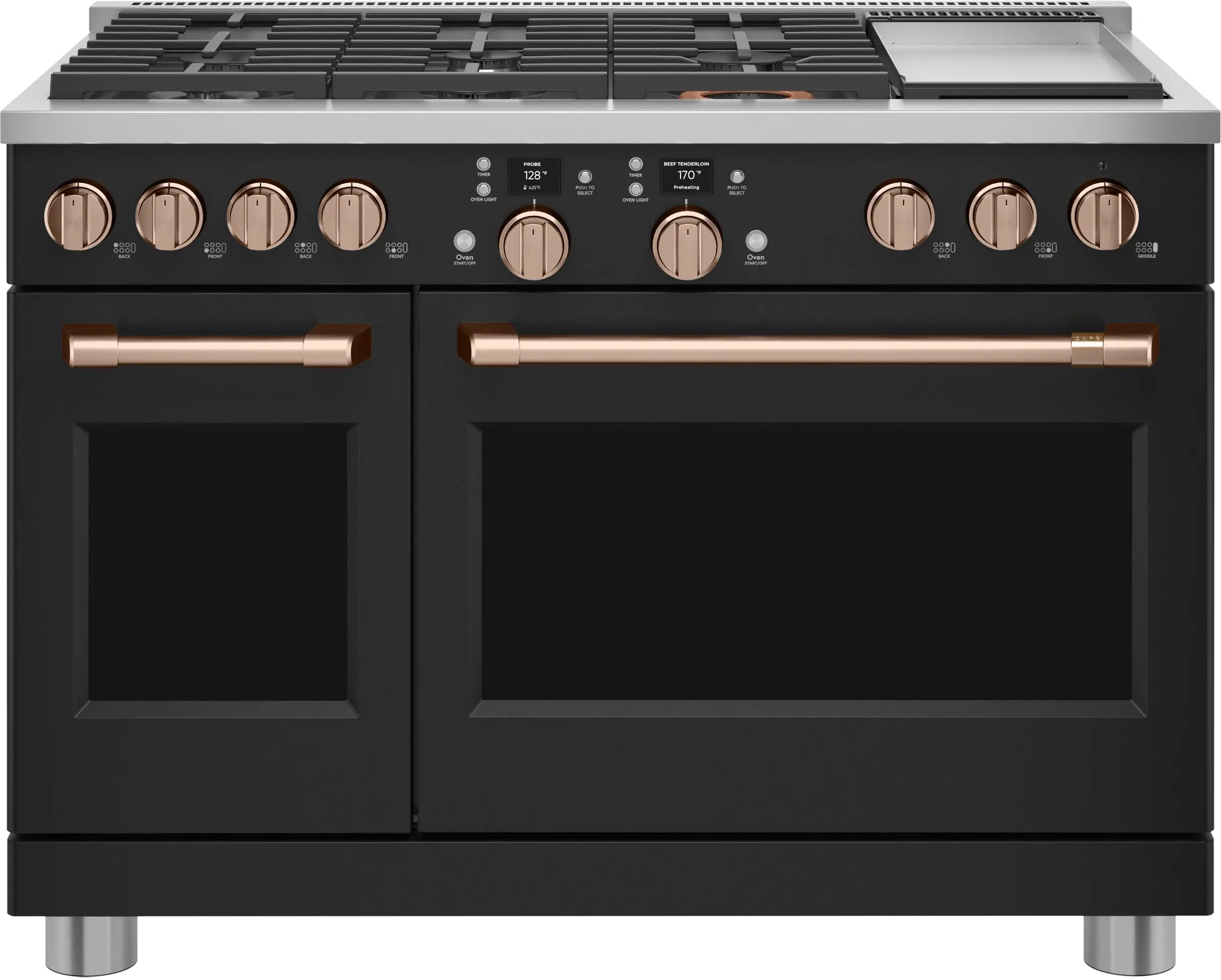 Cafe C2Y486P3TD1 48 Inch Smart Professional Dual Fuel Range Matte
