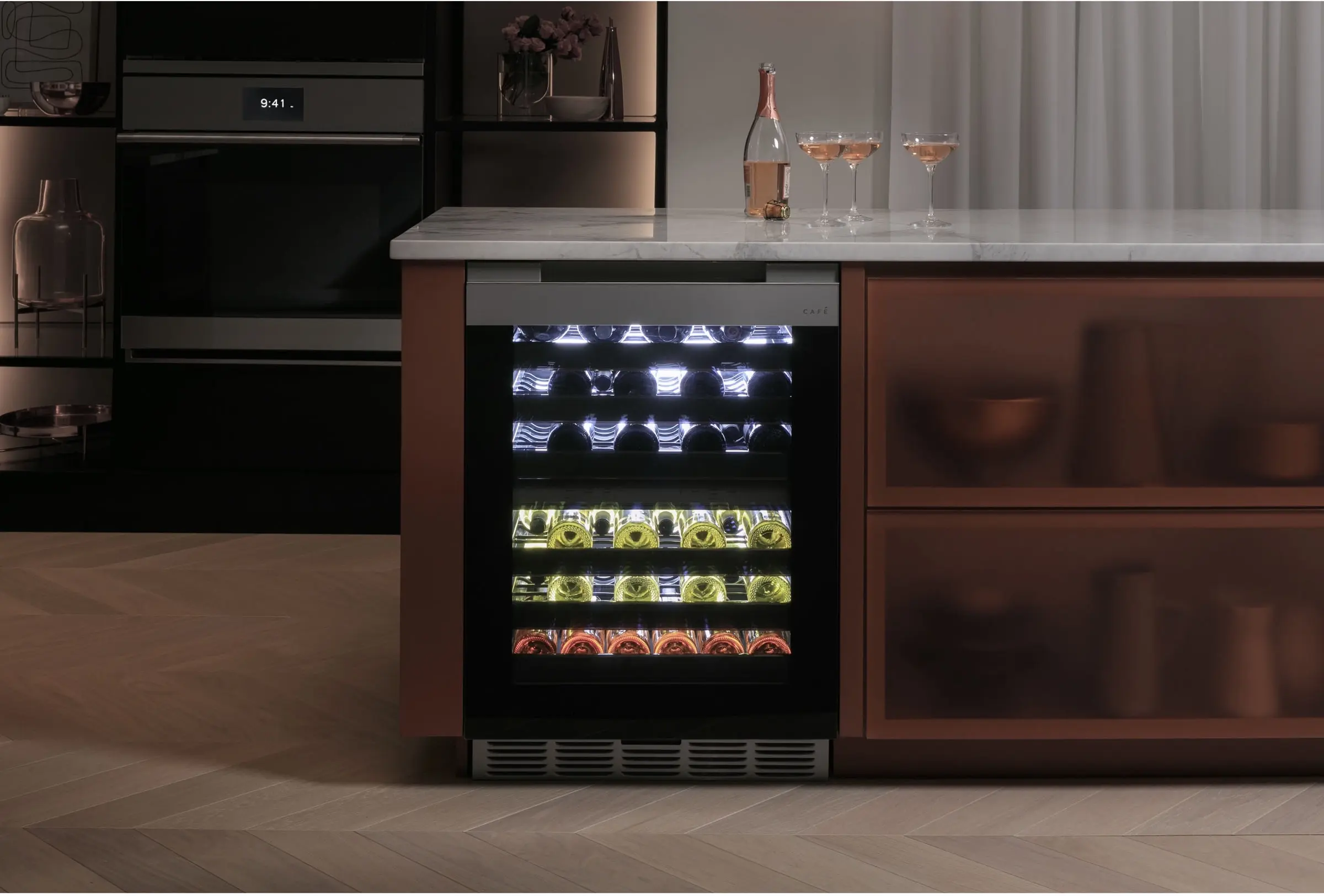 Cafe CCR06DM2PS5 Platinum Glass