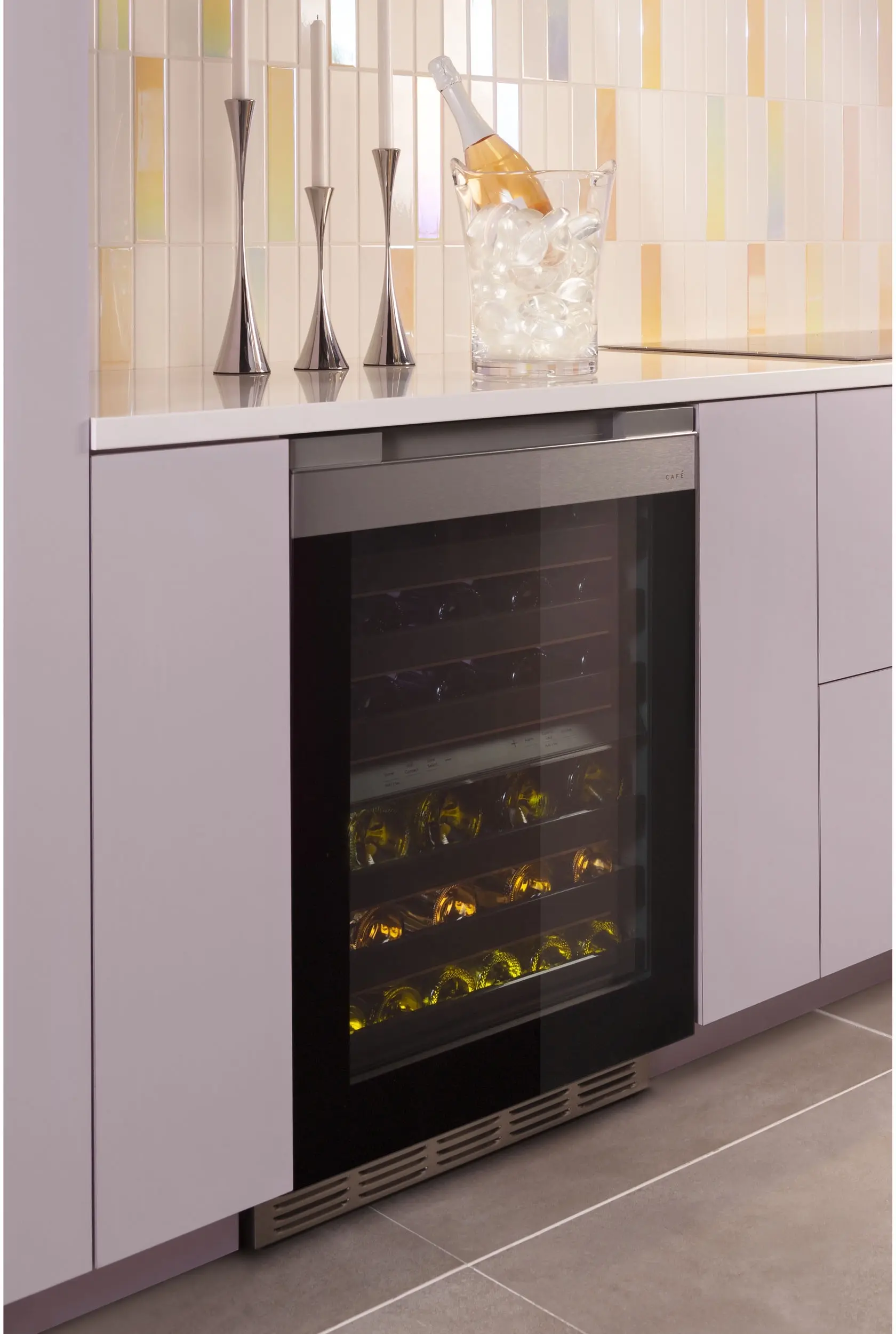 Cafe CCR06DM2PS5 Platinum Glass