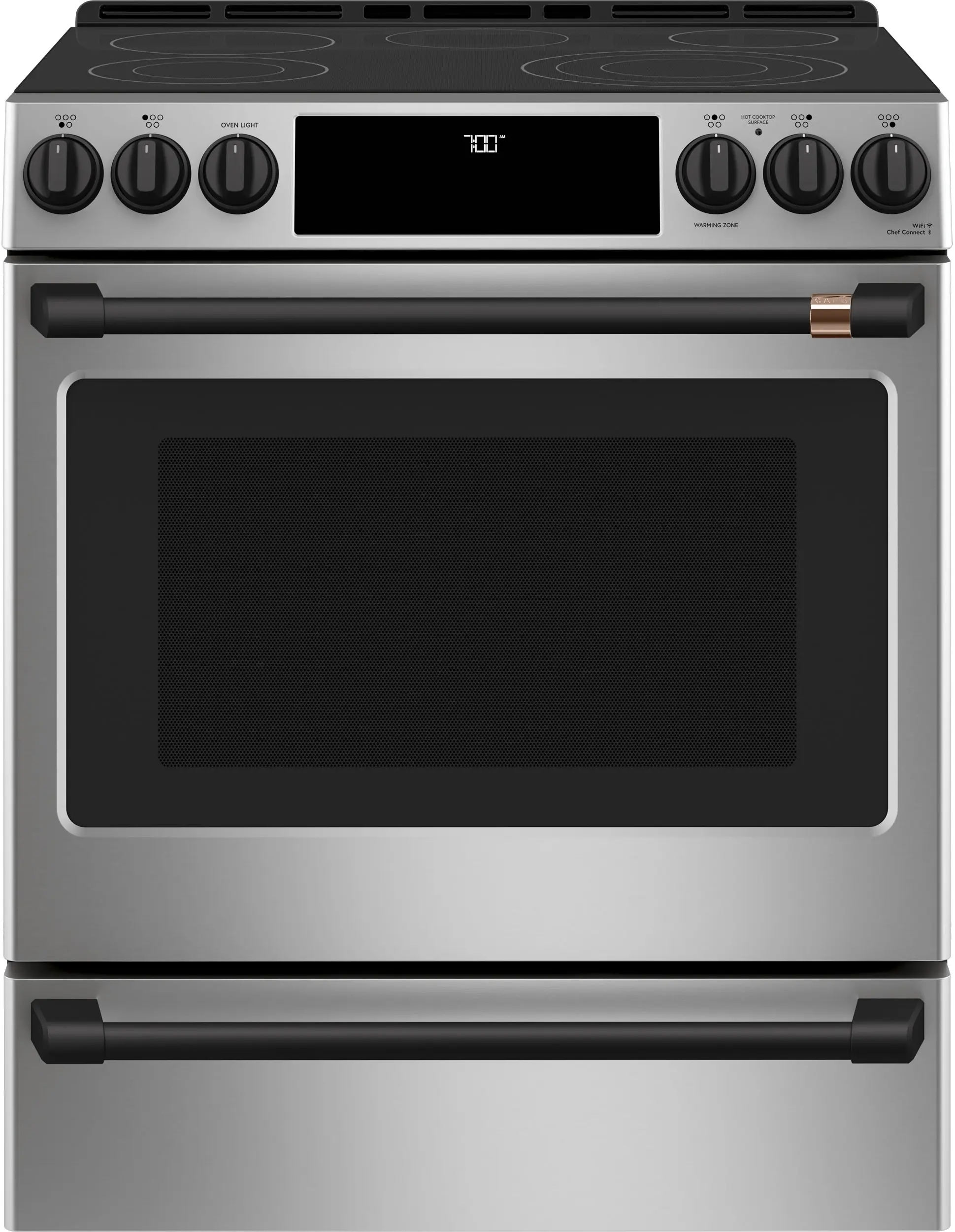 Cafe CES700P2MS1 30 Inch Slide-In Electric Smart Range Stainless