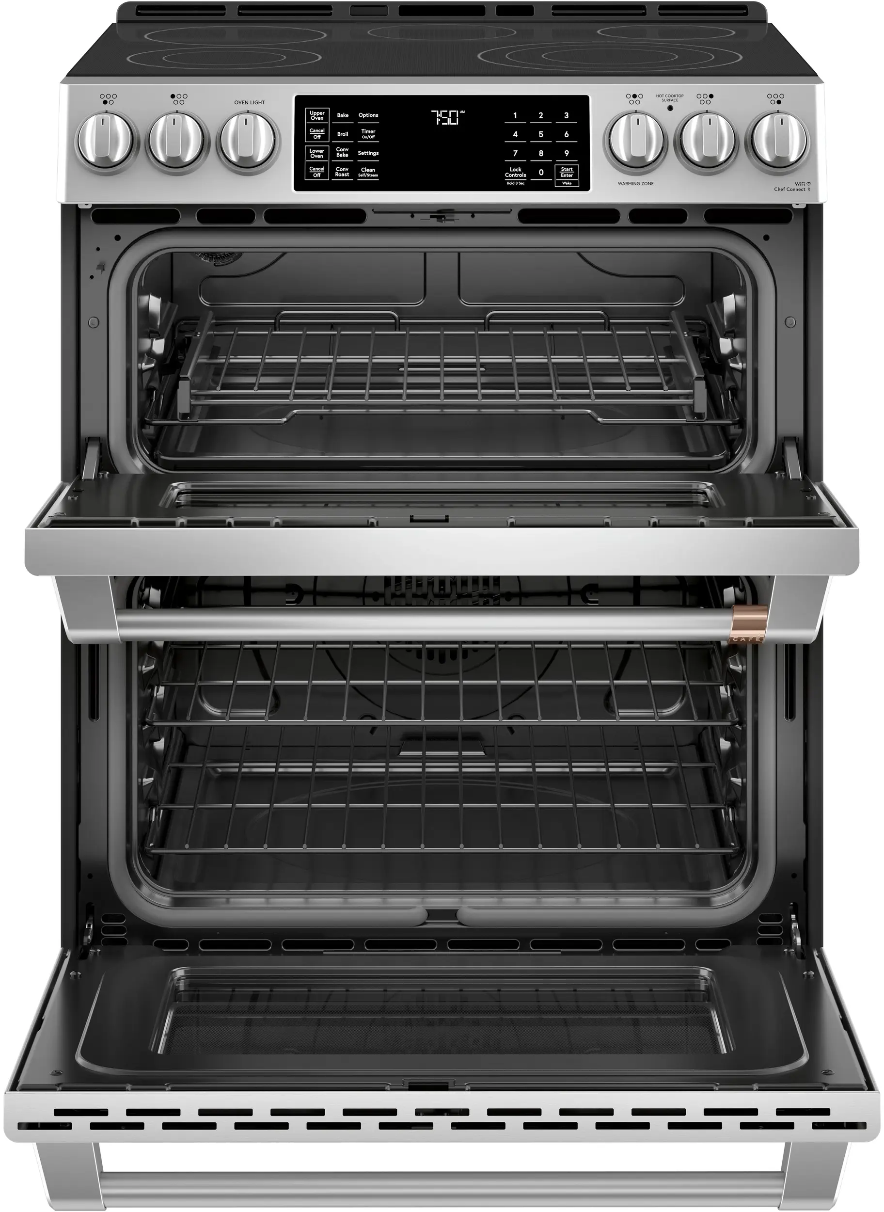 Cafe CES750P2MS1 30 Inch Slide-In Electric Smart Range Stainless
