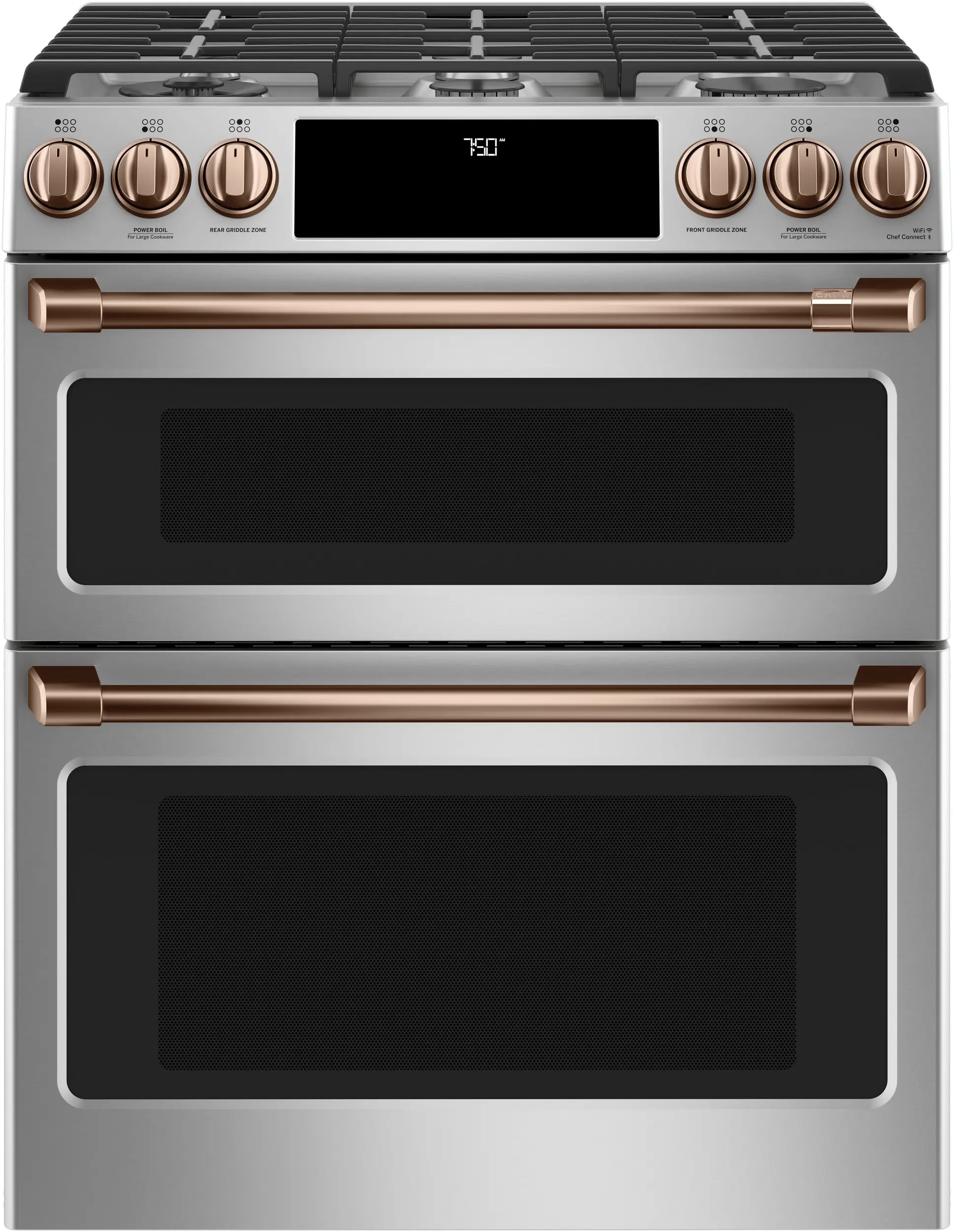 Cafe CGS750P2MS1 30 Inch Slide-In Gas Smart Range Stainless Steel
