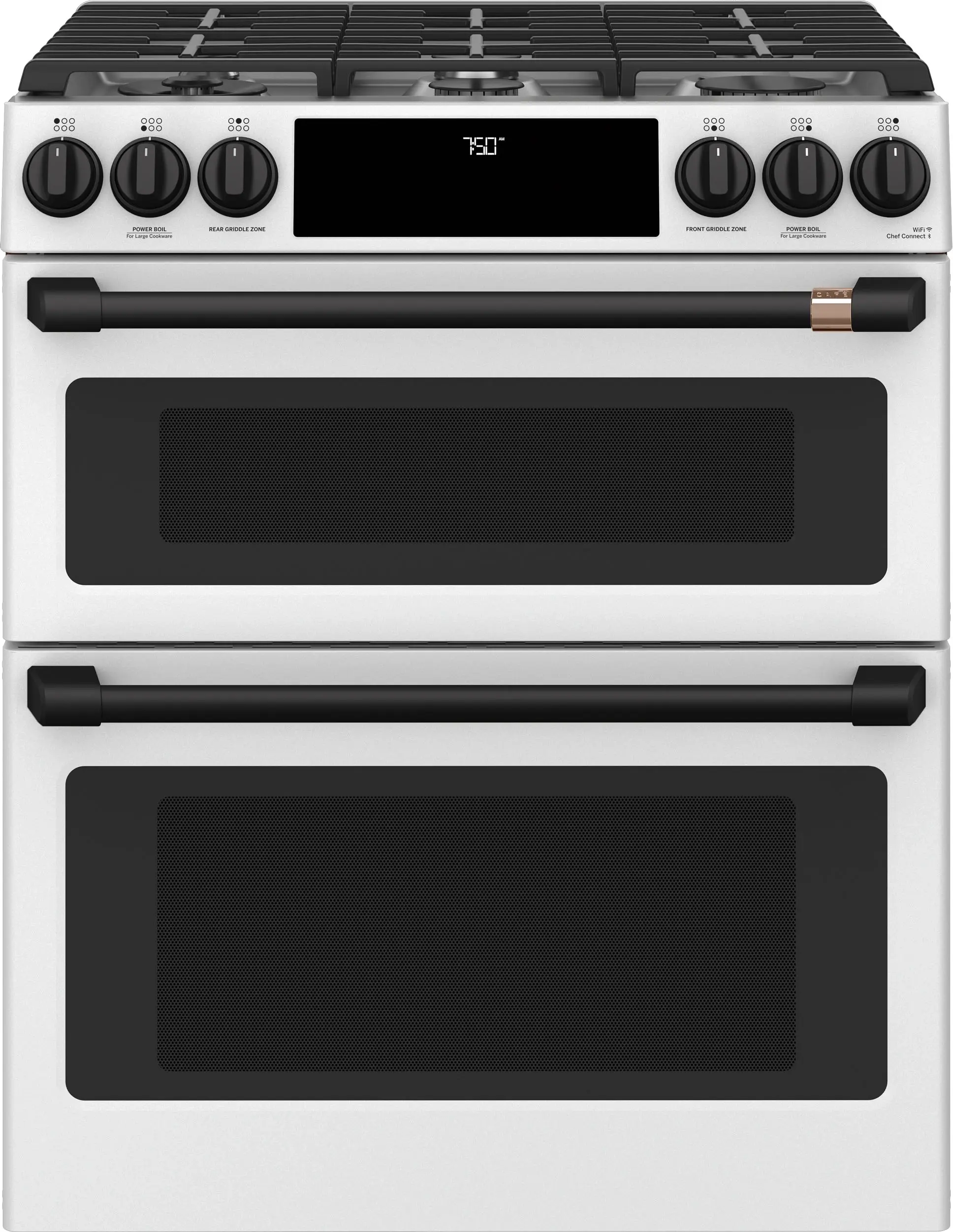 Cafe CGS750P4MW2 30 Inch Slide-In Gas Smart Range Matte White