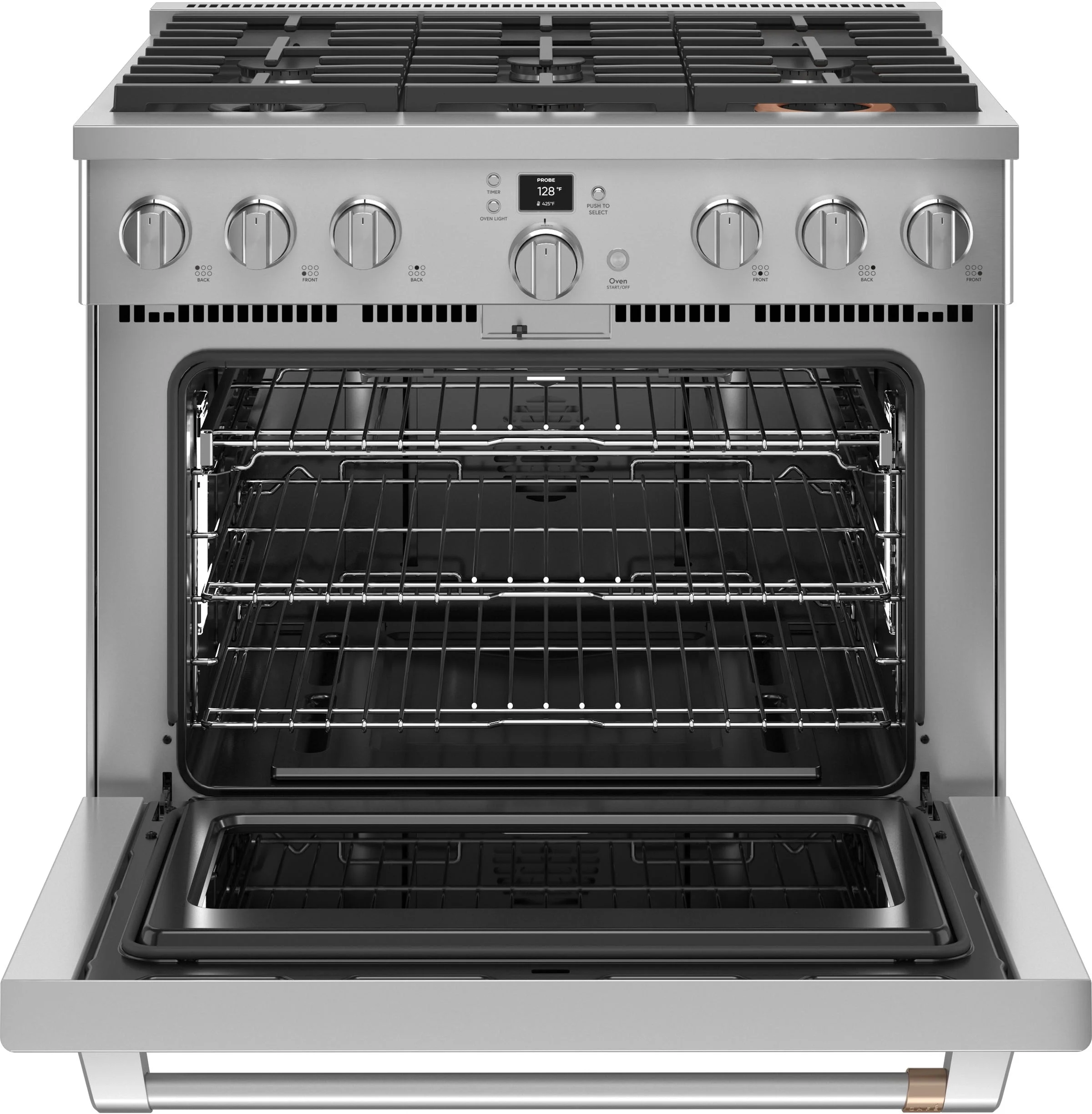 GE Cafe CGY366P2TS1 Gas Range