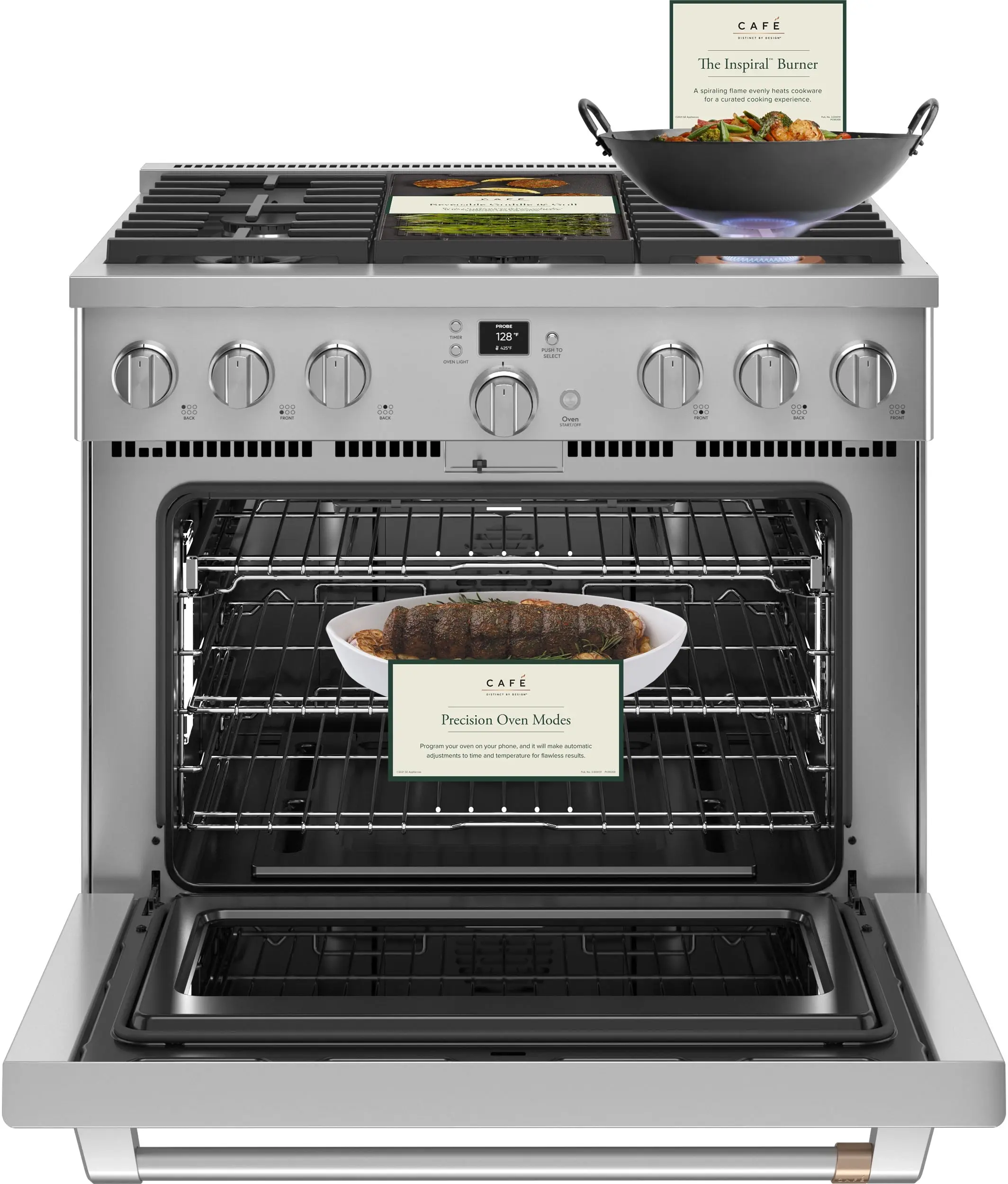 Cafe CGY366P2TS1 Stainless Steel
