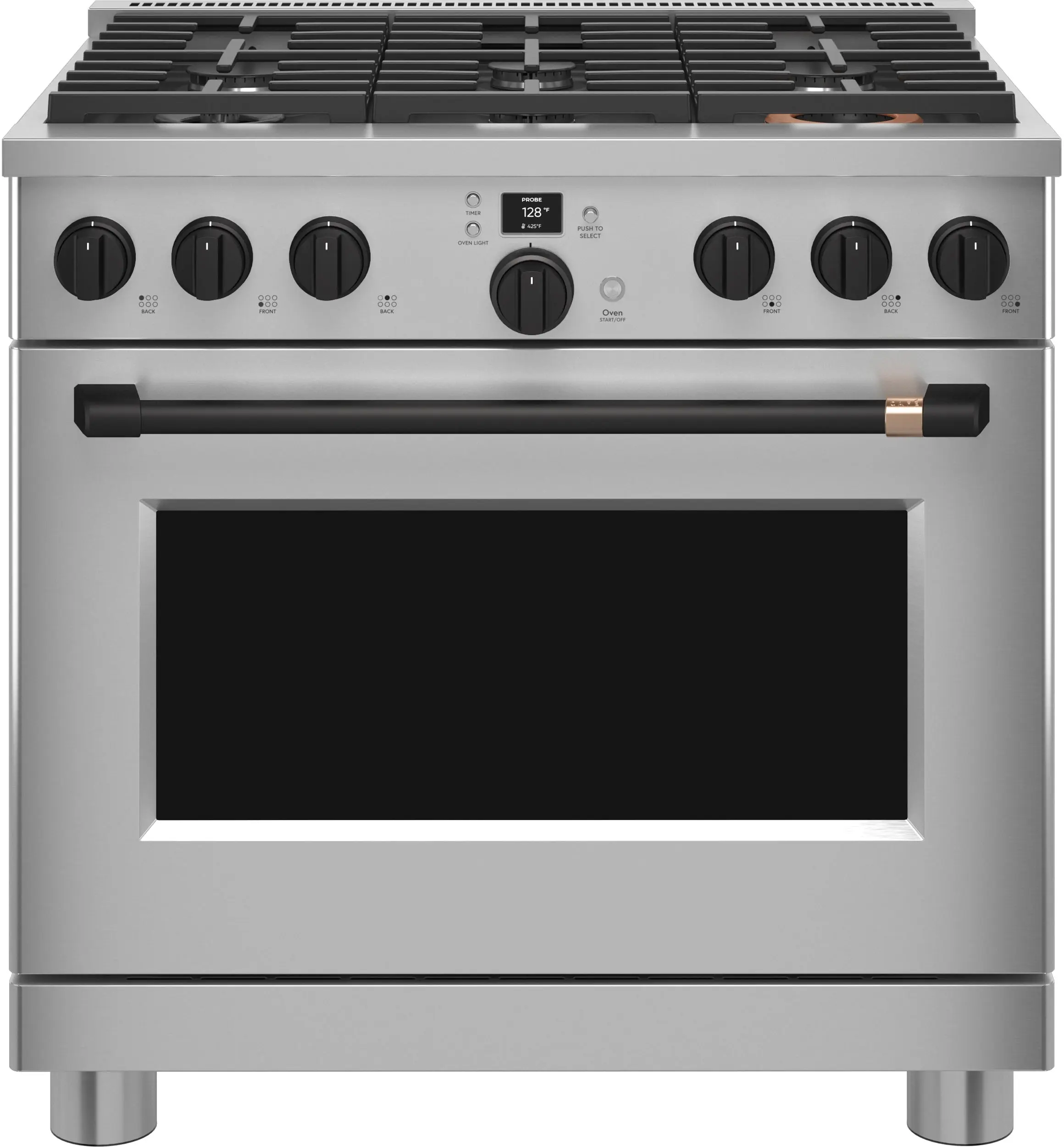 Cafe CGY366P2TS1 36 Inch Smart Professional Gas Range Stainless