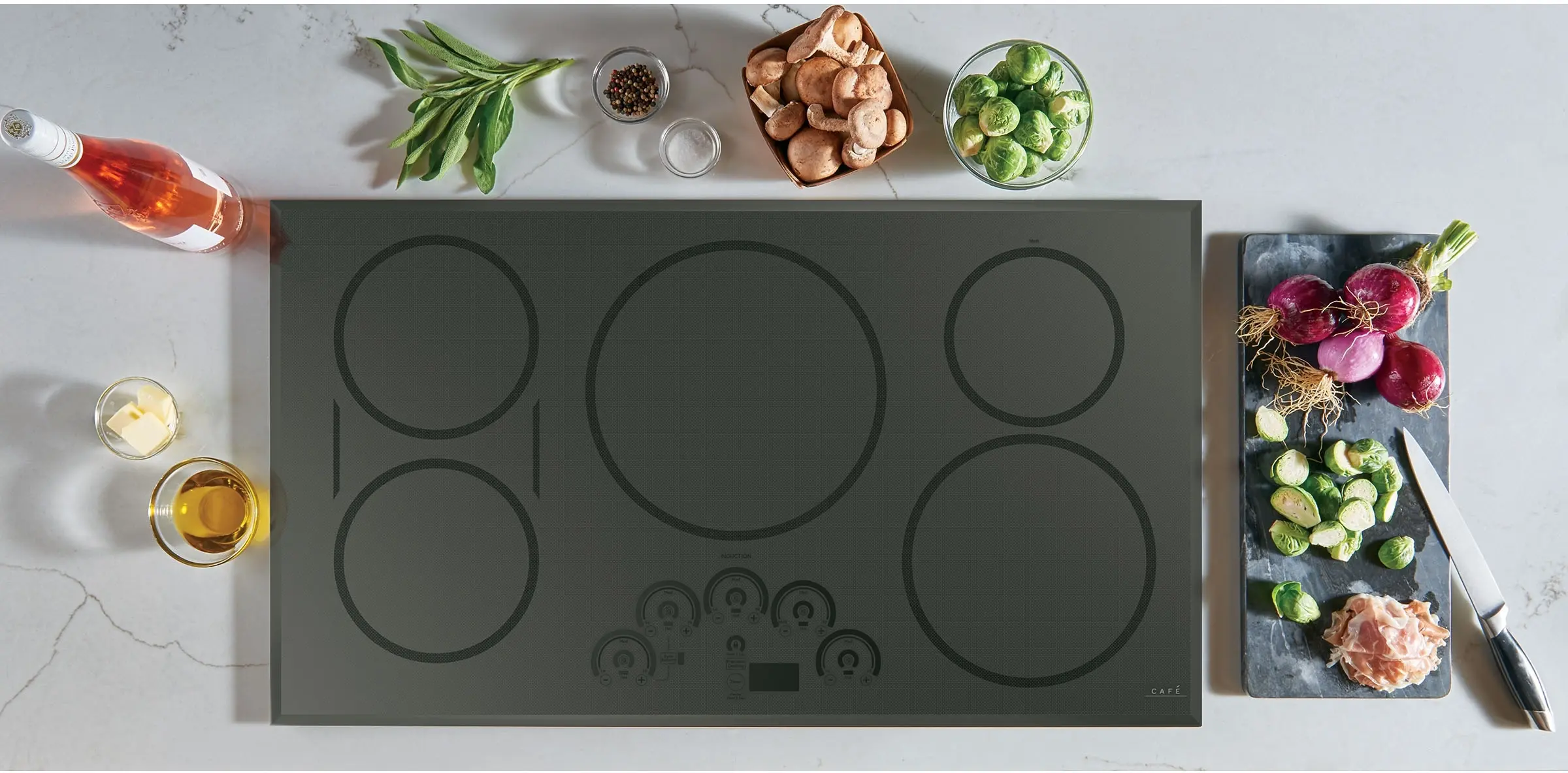 Cafe CHP95362MSS Flagstone Gray