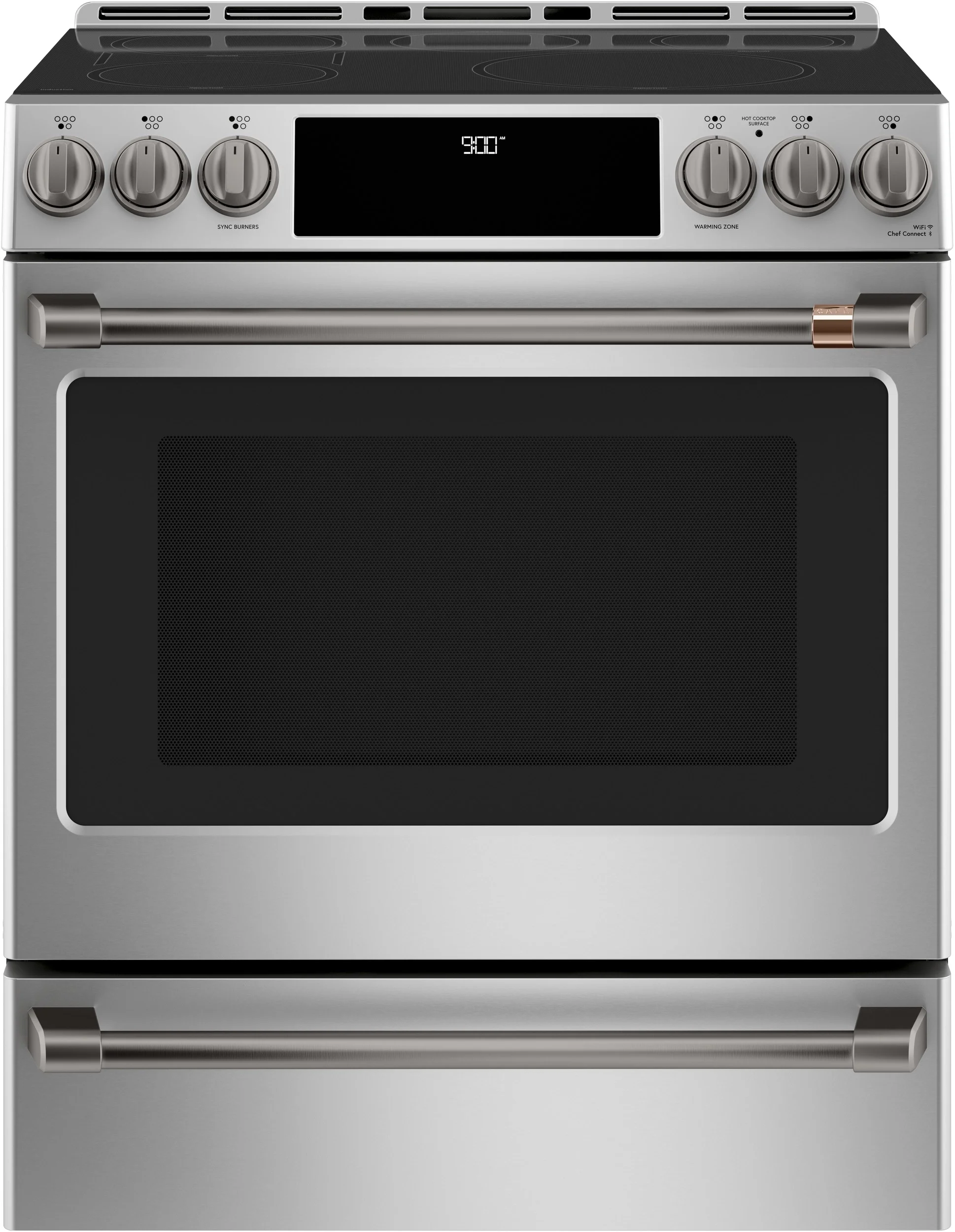 Cafe 5.7 Cu. Ft. Slide-In Electric Range - Thumbnail 5