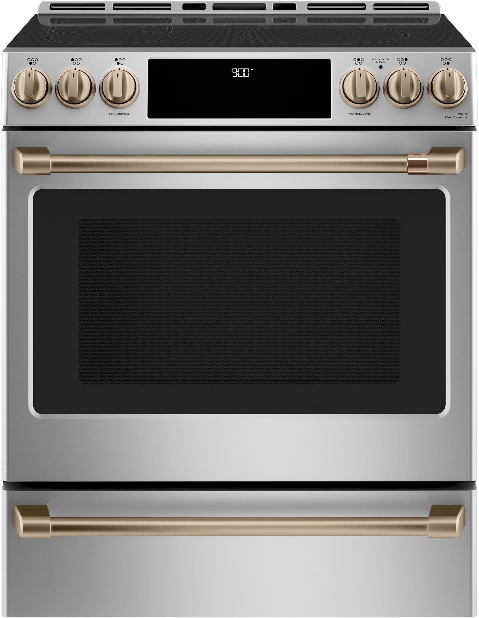Cafe 5.7 Cu. Ft. Slide-In Electric Range - Thumbnail 2