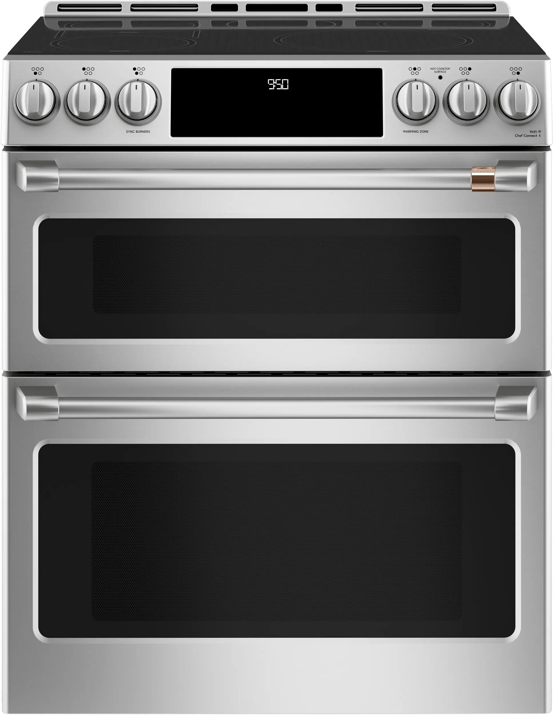 Cafe CHS950P2MS1 30 Inch Slide-In Induction Smart Range Stainless