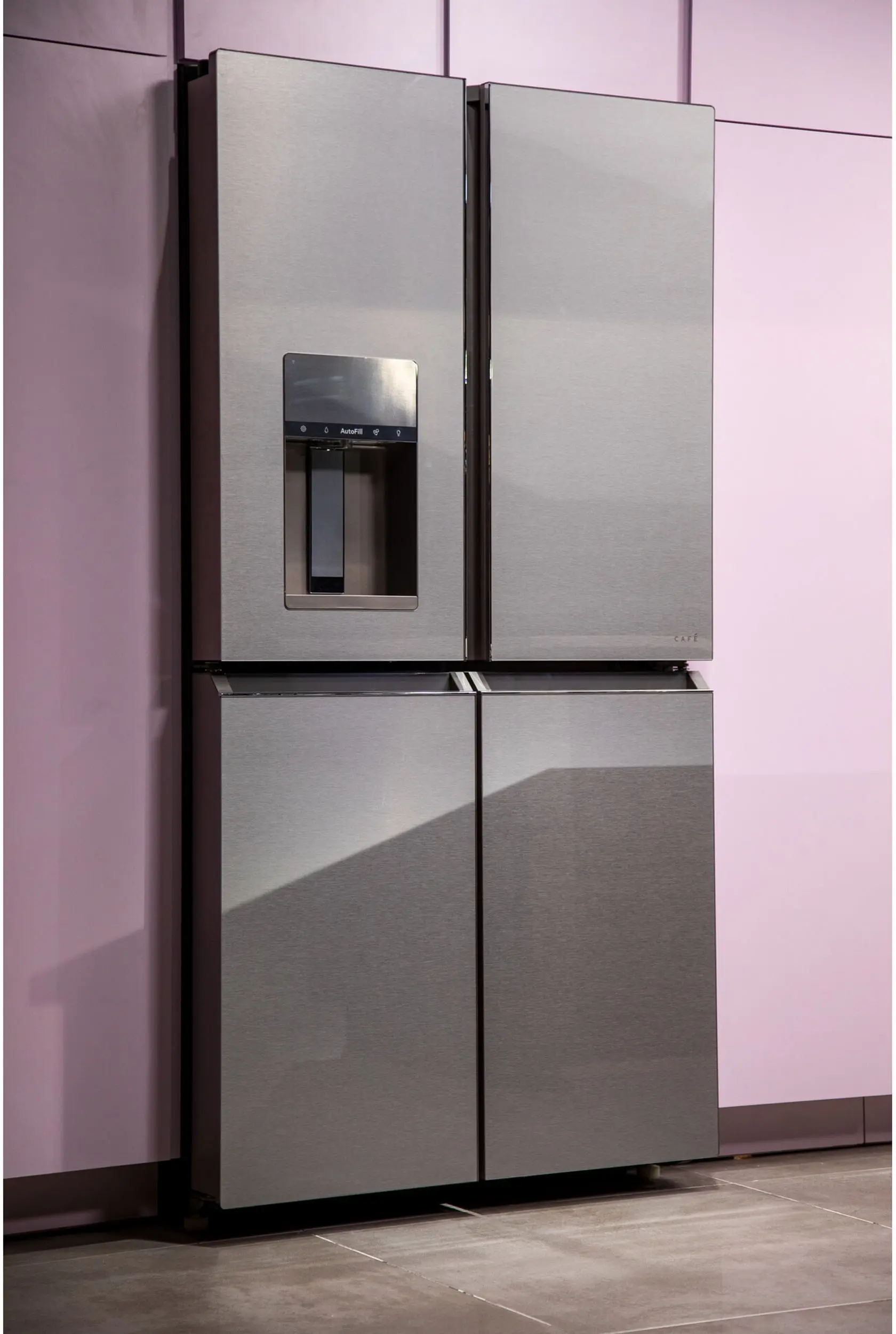 Cafe CQE28DM5NS5 Platinum Glass