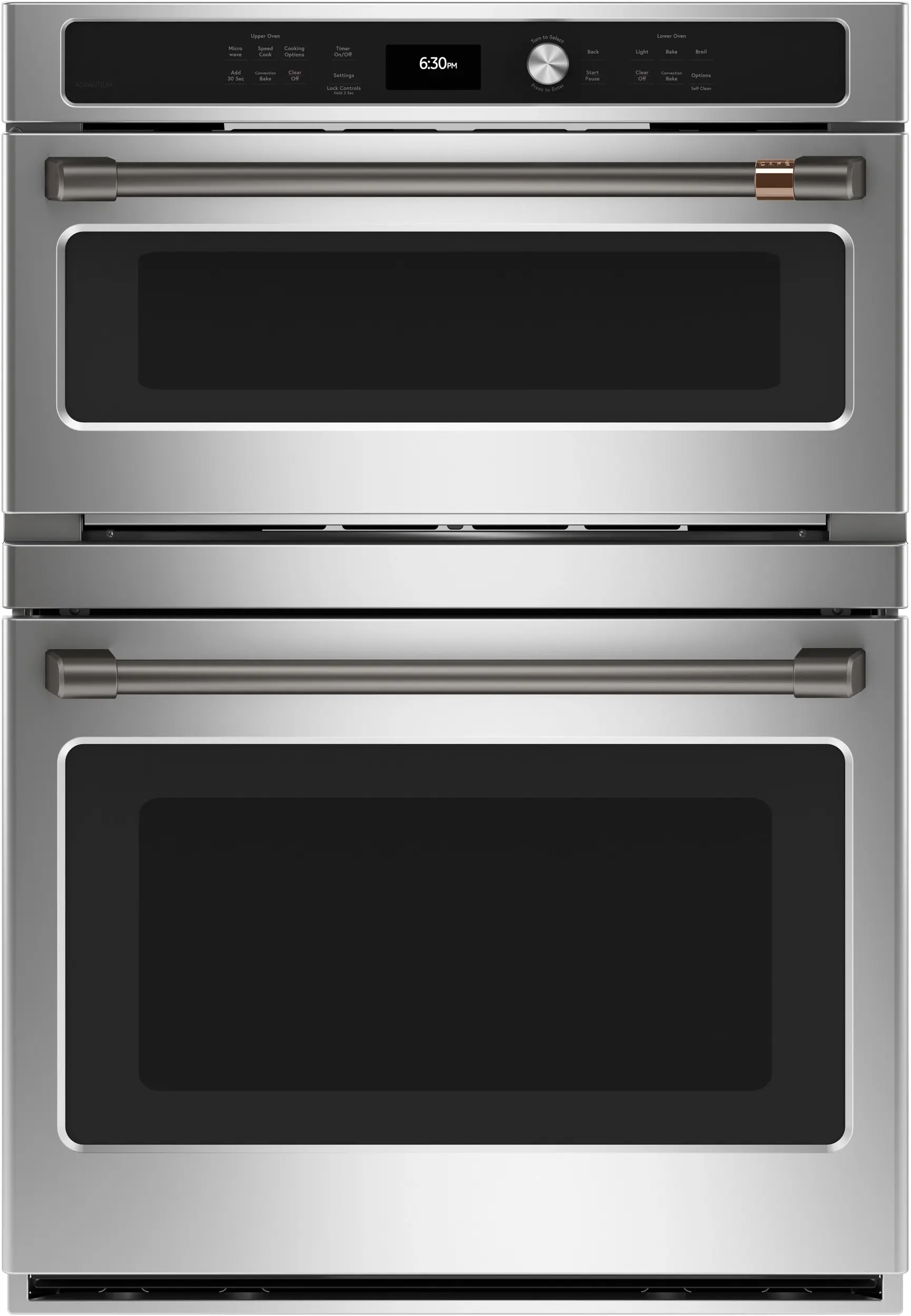 Cafe CTC912P2NS1 30 Inch Double Combination Electric Wall Oven