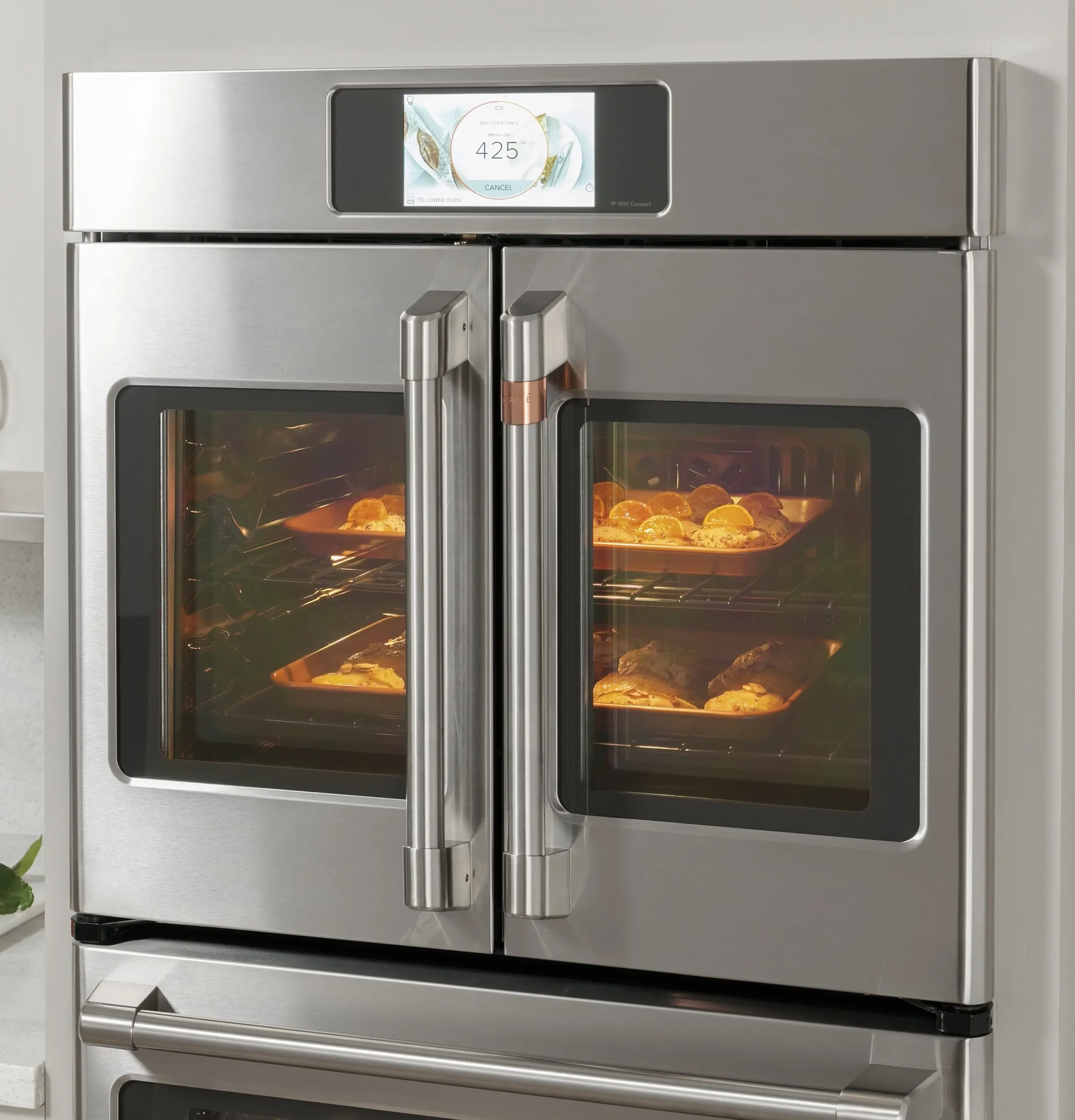 tradition et innovation PâtissierVol.2 Ilve® Nostalgie II Noblesse 48'' Antique White Pro Style Dual Fuel