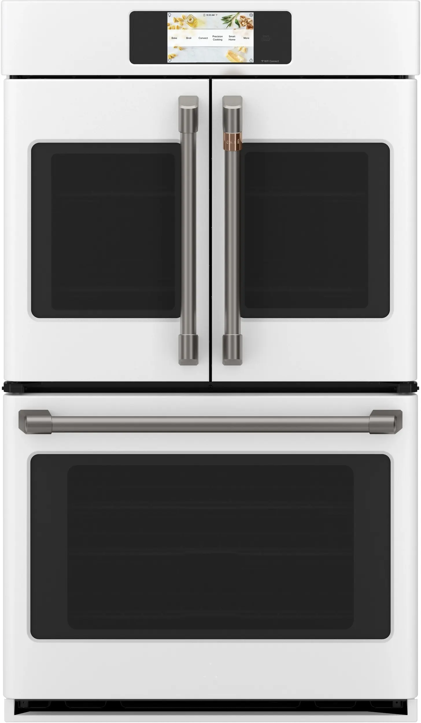 tradition et innovation PâtissierVol.2 Cafe CTD90FP4NW2 30 Inch Double Convection Smart Electric Wall