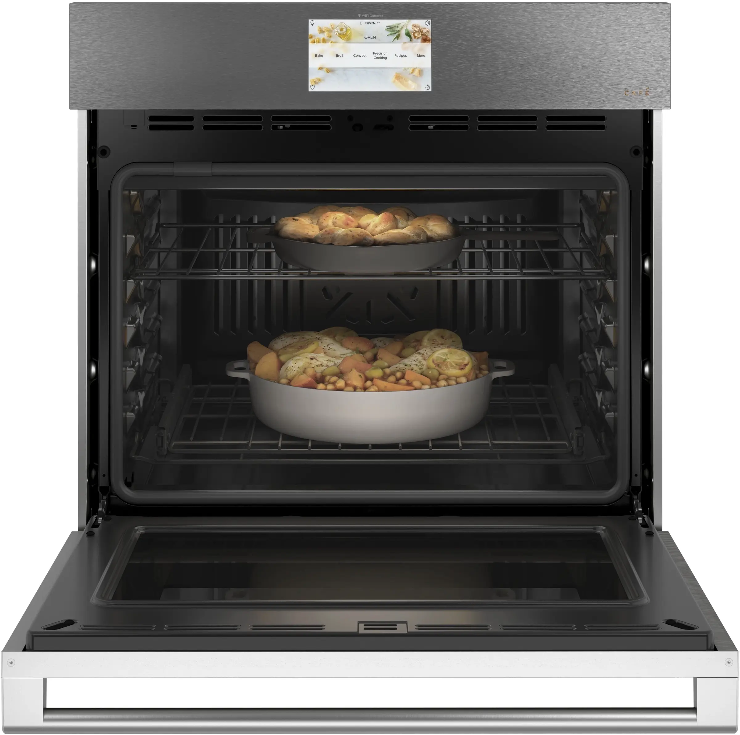 Cafe CTS70DM2NS5 Platinum Glass