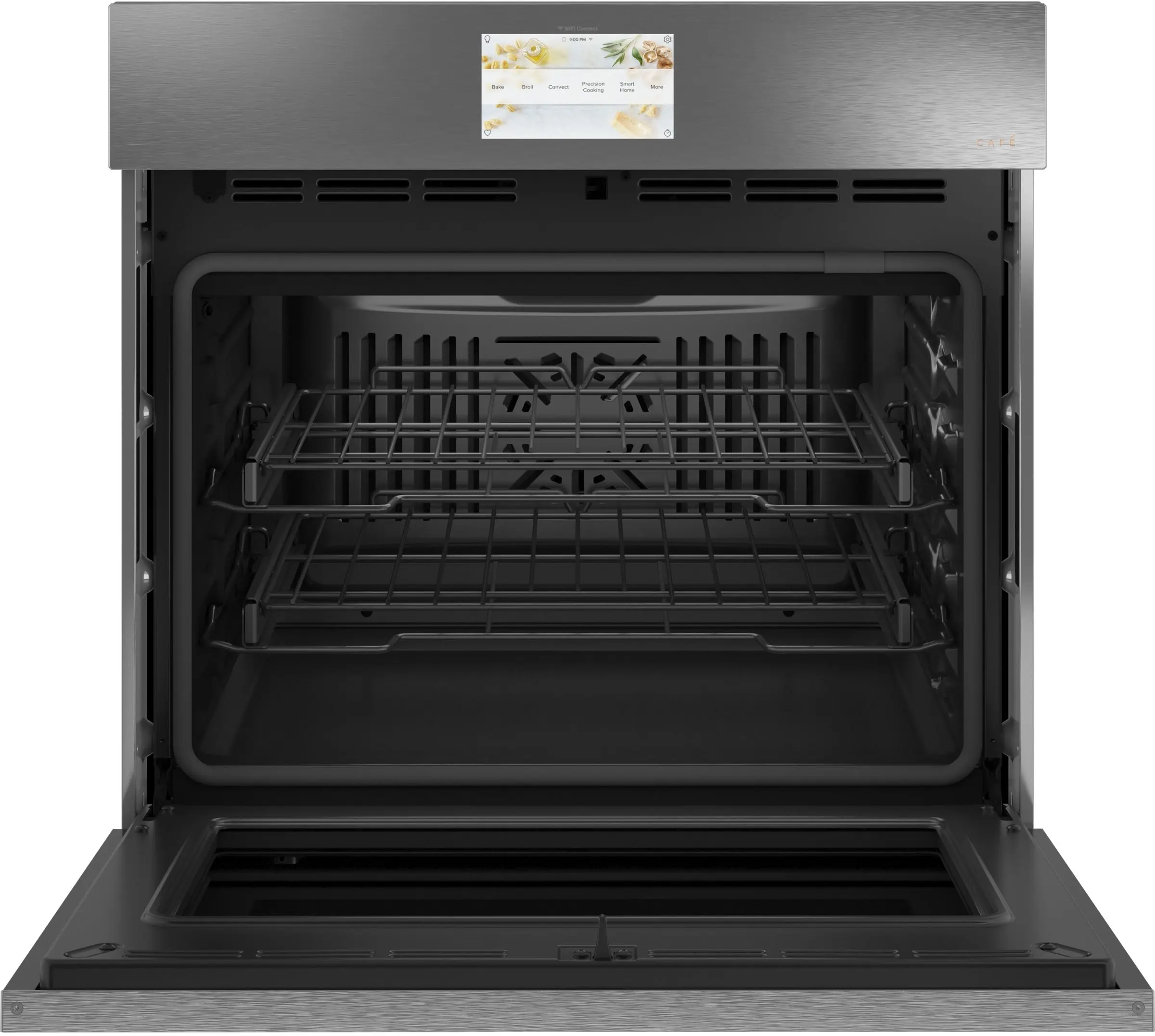 Cafe CTS90DM2NS5 Platinum Glass