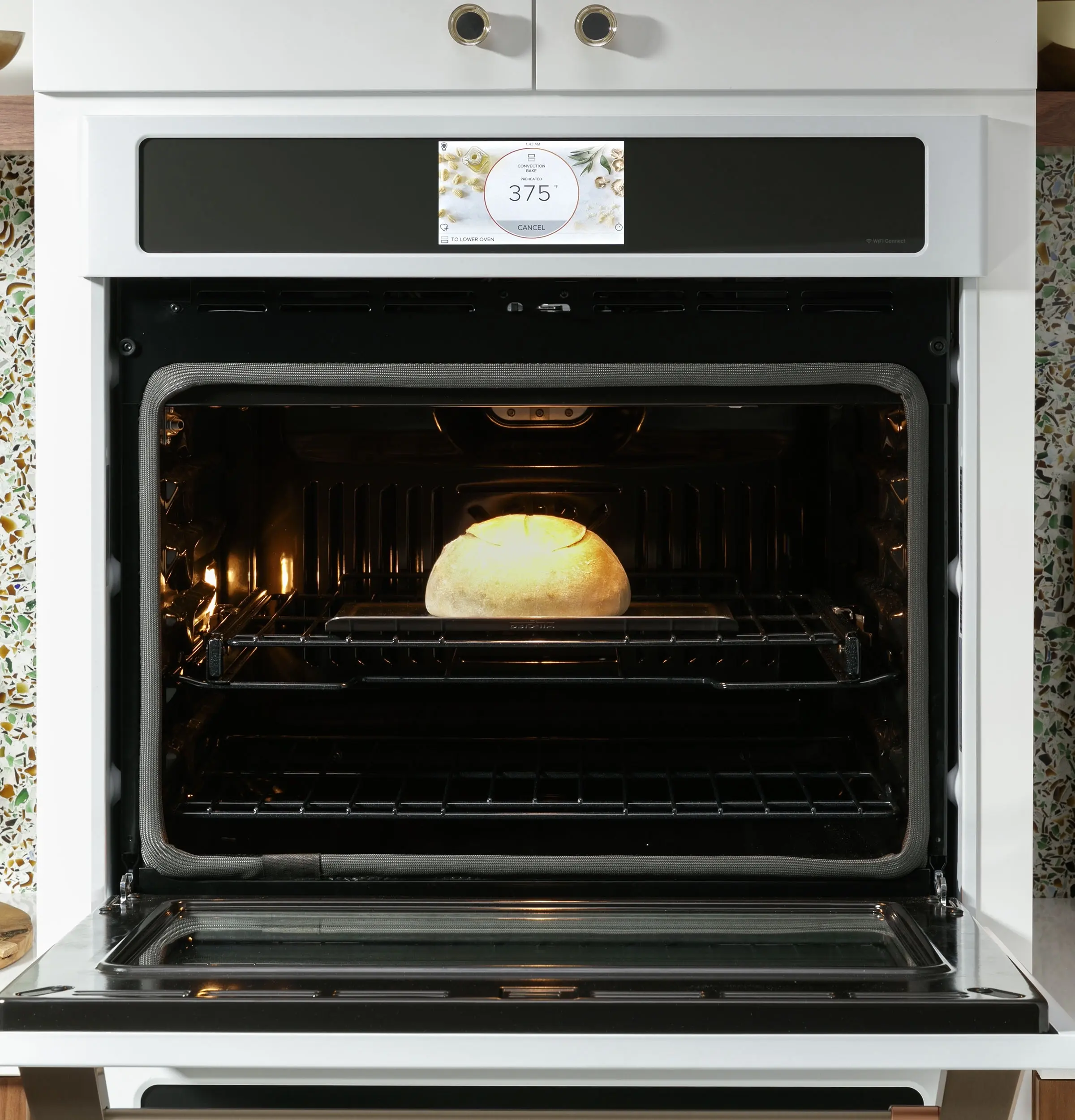 Cafe CTS90DP4NW2 30 Inch Single Convection Smart Electric Wall