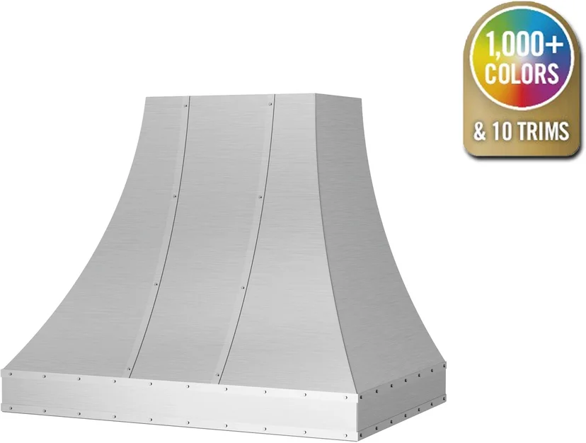 Bluestar SC036MLPLTCF Sahara Curved Sides 36 Inch Wall Mount Range Hood ...