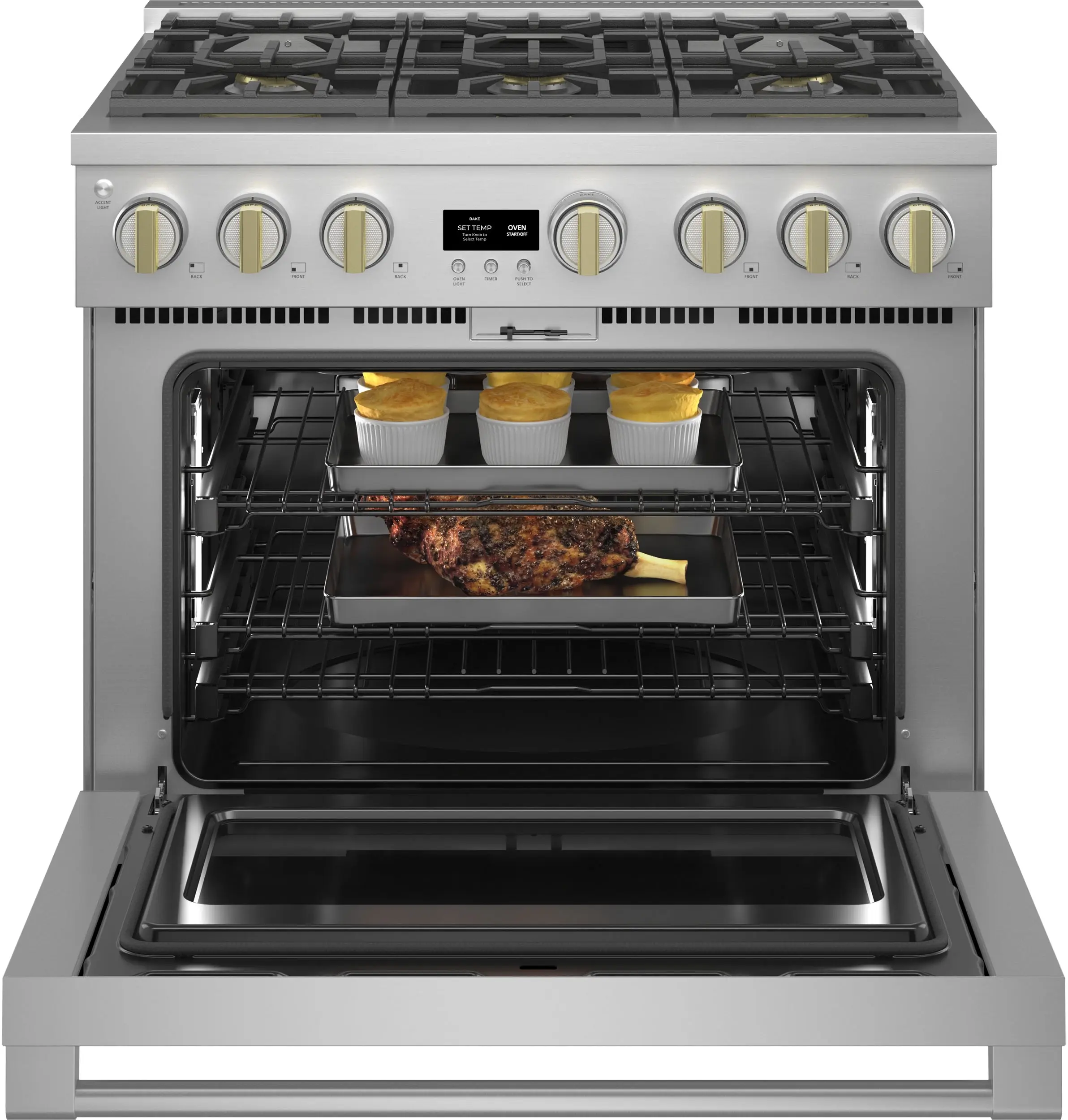 ティーズ ページ36 Monogram ZDP366NTSS 36 Inch Smart Freestanding Dual Fuel Range