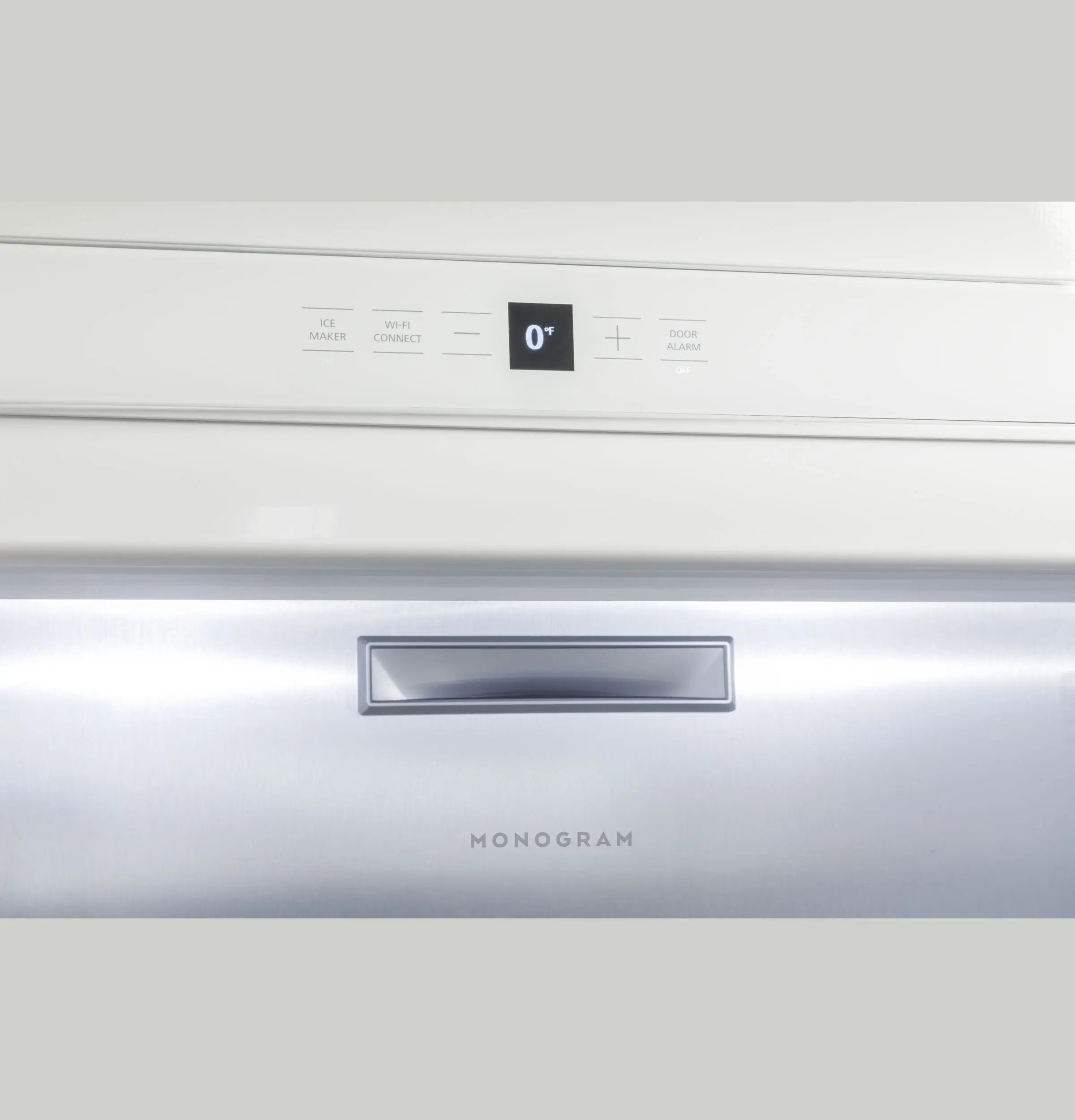 Monogram ZIF361NBRII 36 Inch Column Freezer: Panel Panel Ready
