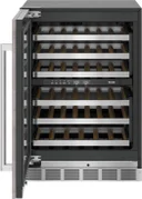 24 Inch Built-In Dual Zone Wine Cooler with 41 Bottle Capacity