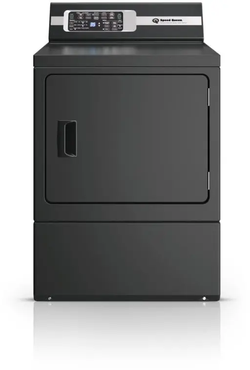 Speed Queen DR7004BG 27 Inch Gas Dryer Matte Black | Plesser's