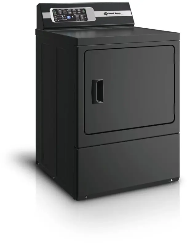 Speed Queen DR7004BG 27 Inch Gas Dryer Matte Black | Plesser's