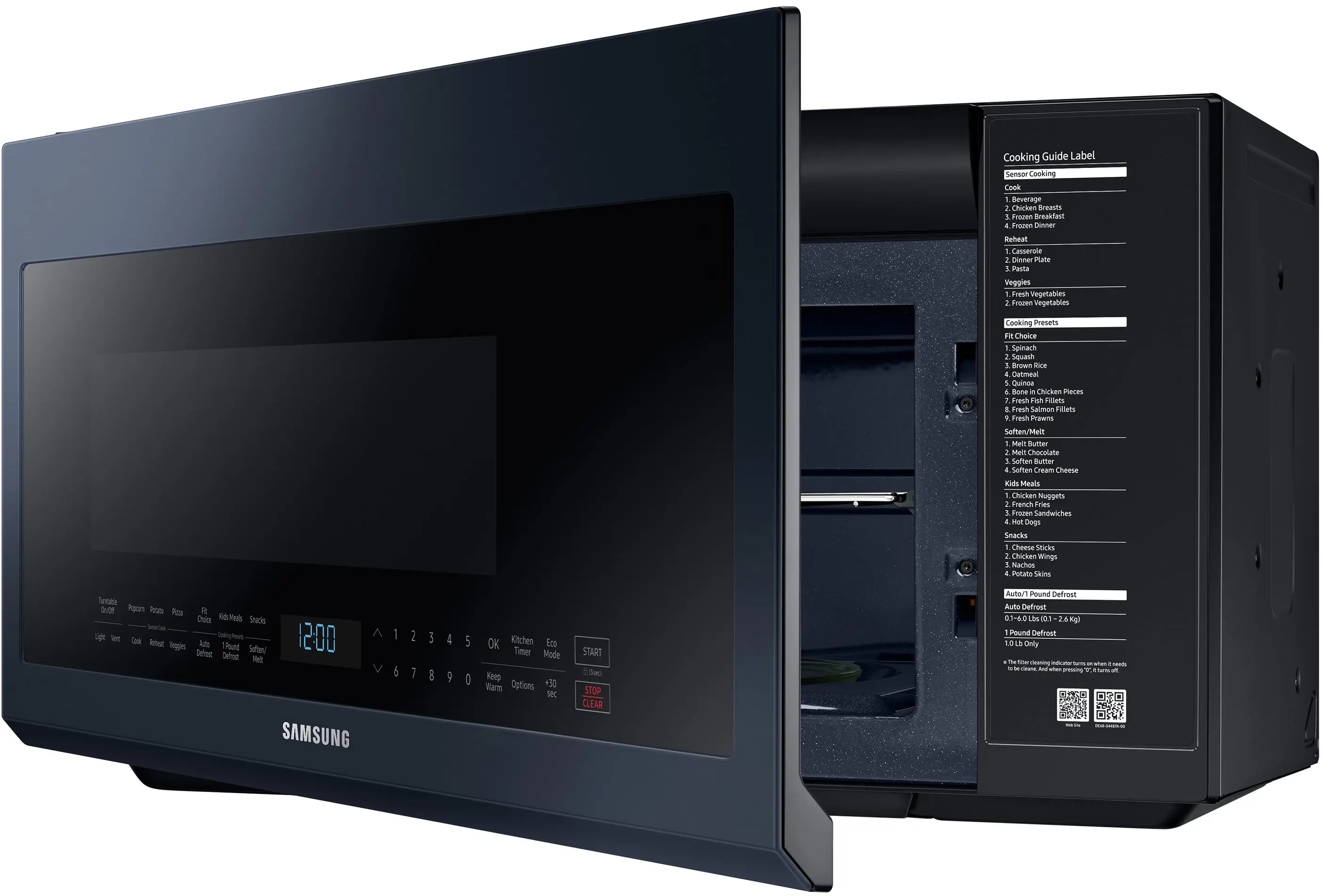Samsung ME21A706BQN Navy Steel