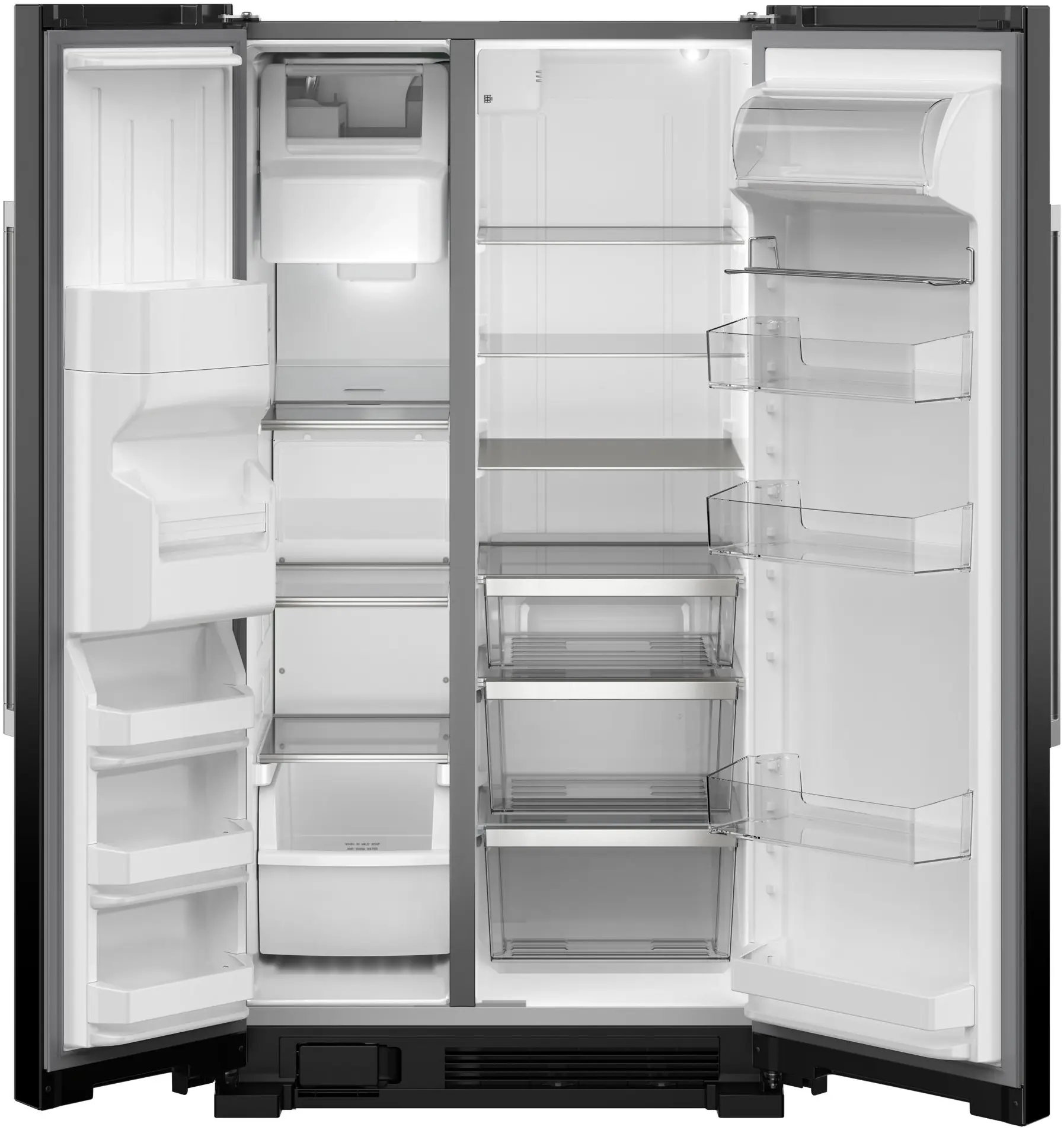 Maytag MRSF4036PB 36-Inch Wide Side-By-Side Refrigerator - 25 Cu