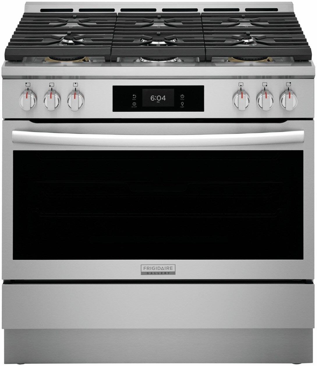 Frigidaire GCFG3661AF 36 Inch Freestanding Gas Range Smudge-Proof