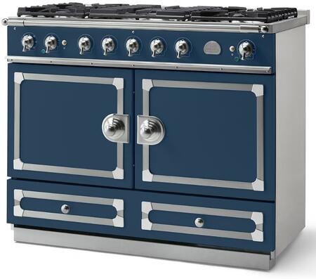 La Cornue C1GP 43 Inch Freestanding Dual Fuel Range Graphite