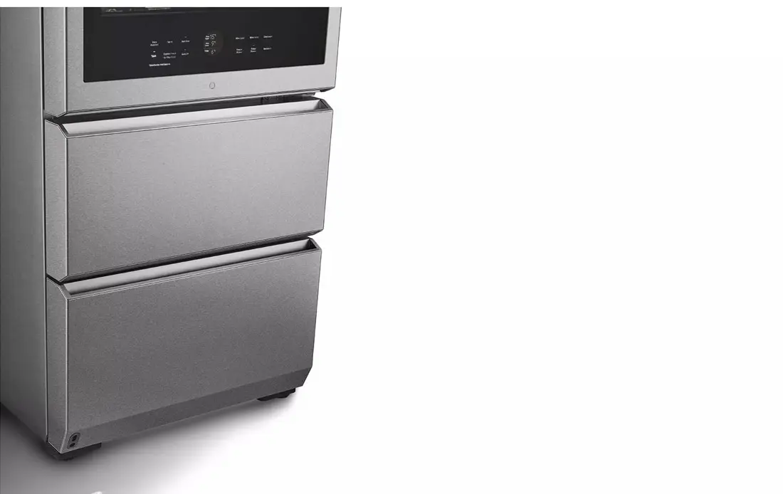 LG URETC1408N Textured Steel