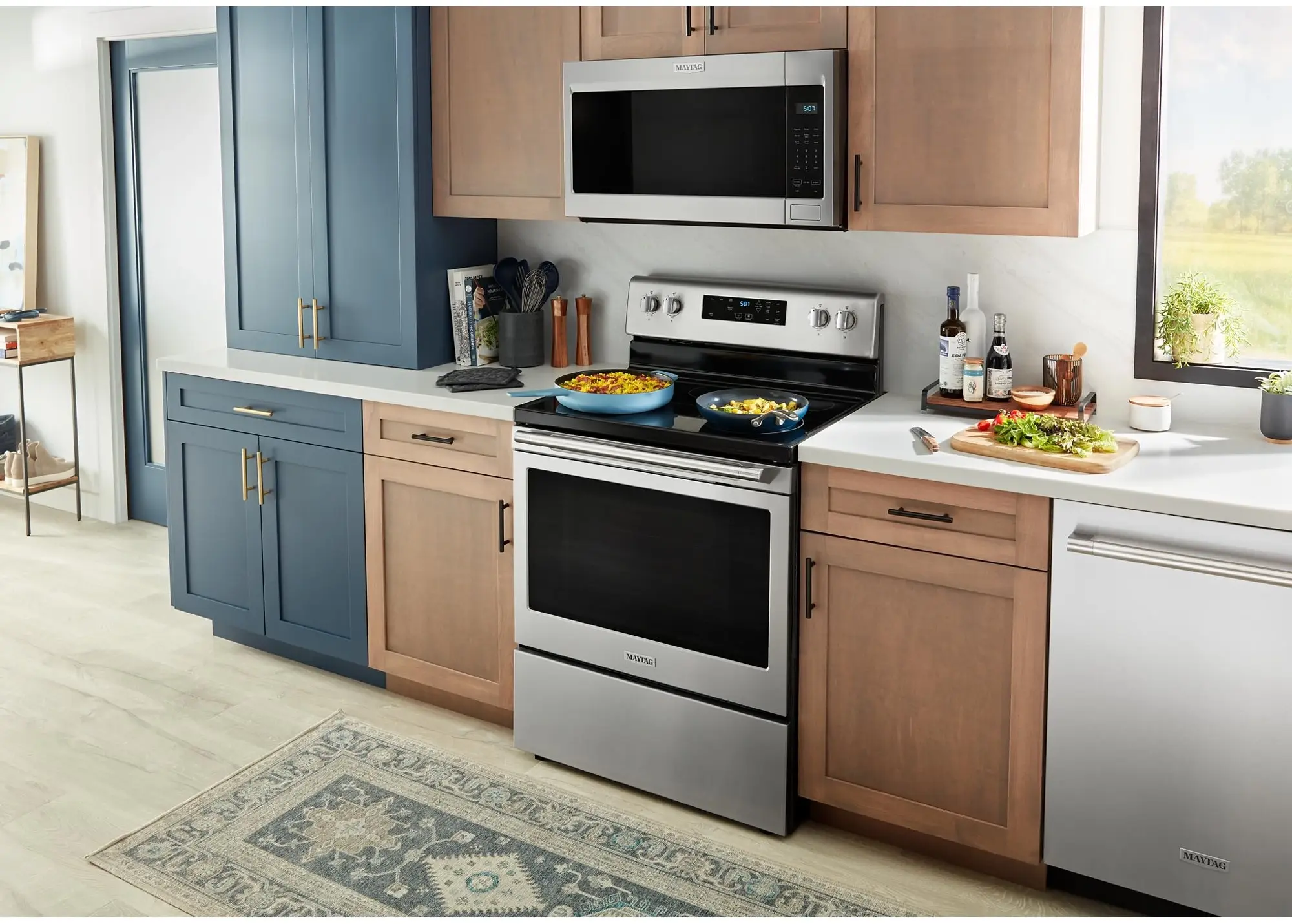 Maytag MER4800PZ Fingerprint Resistant Stainless Steel